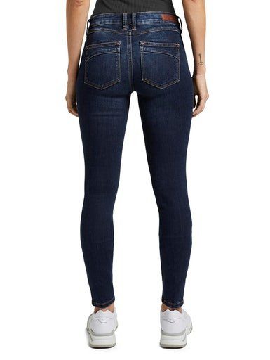 Tom Tailor Denim Skinny fit jeans JONA met sterke wassing en whiskering