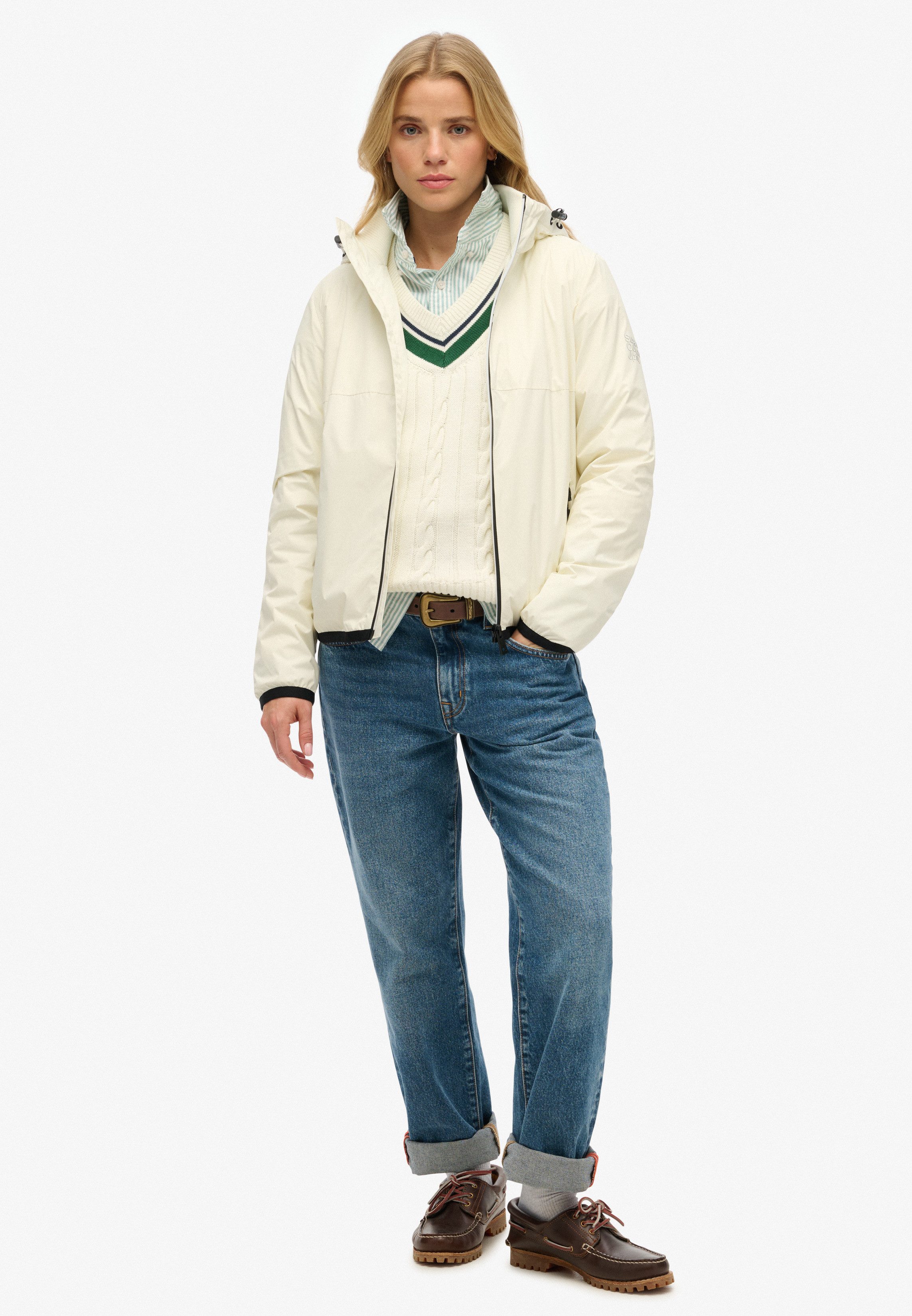 Superdry Outdoorjack HOODED LOGO WINDBREAKER JACKET