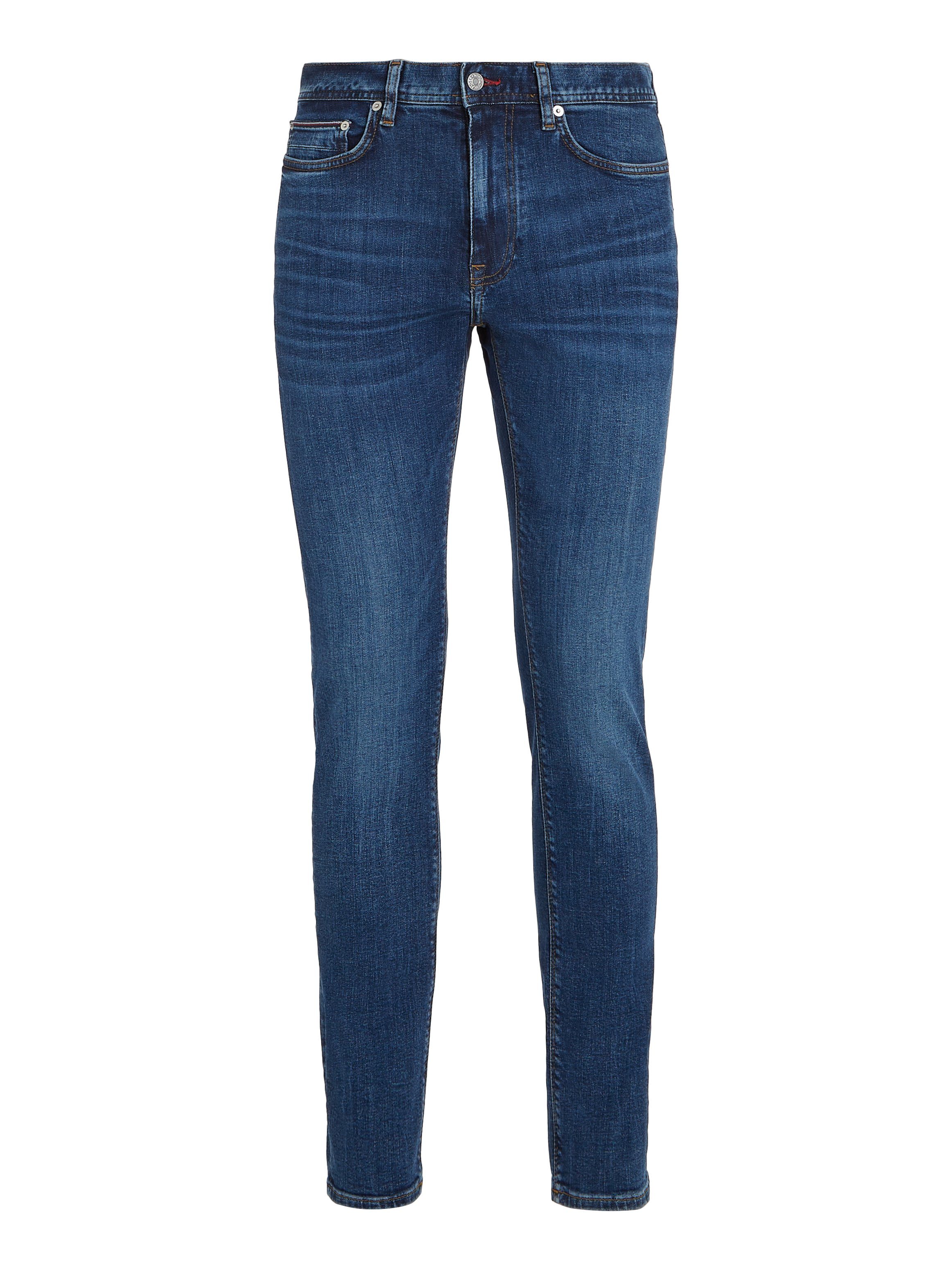 Tommy Hilfiger Slim fit jeans Bleecker met katoen-denim stretch, extra comfortabel