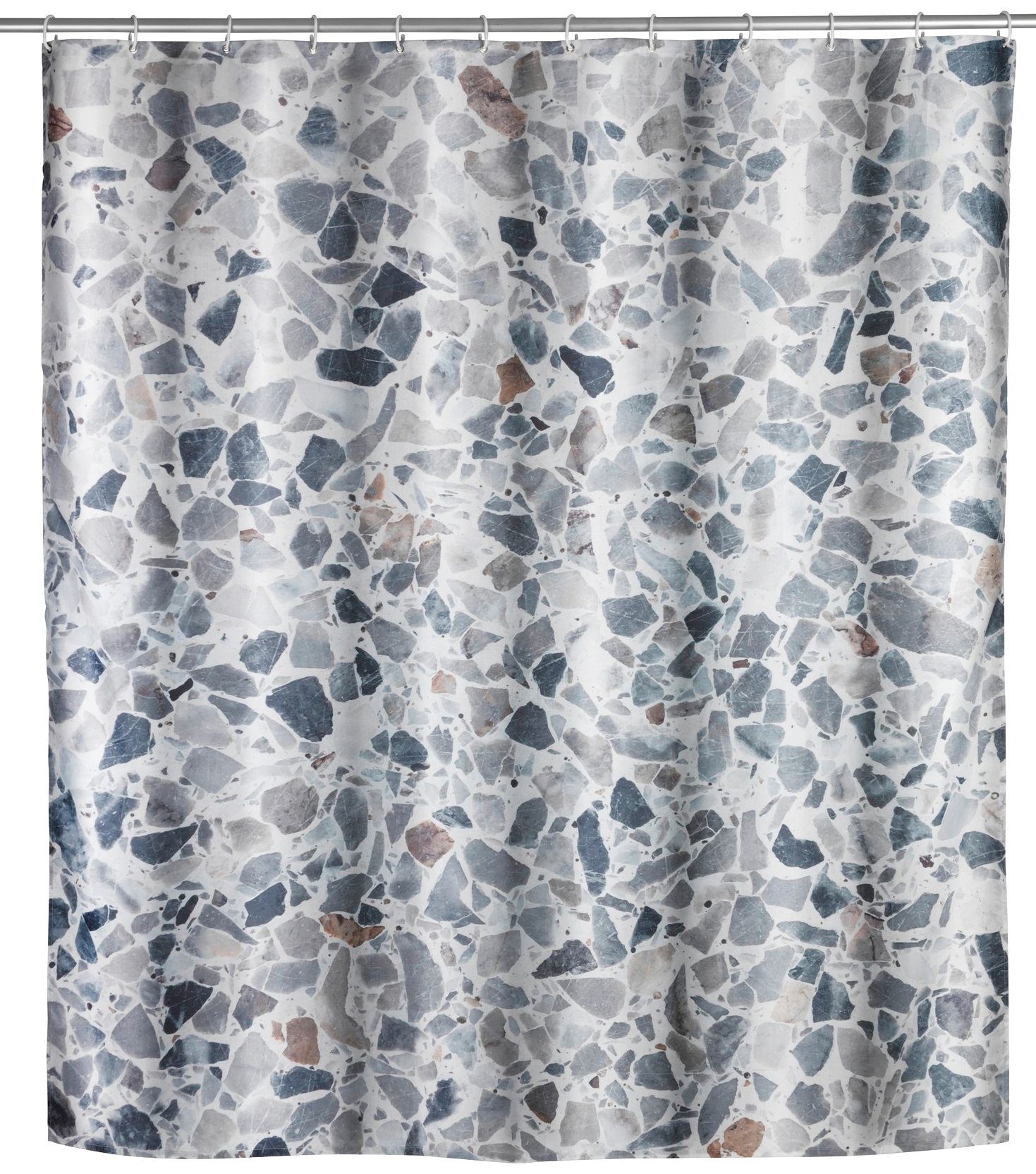 wetgeving rust uitvoeren WENKO Douchegordijn Terrazzo Hoogte 200 cm, textiel (polyester) nu online  kopen | OTTO
