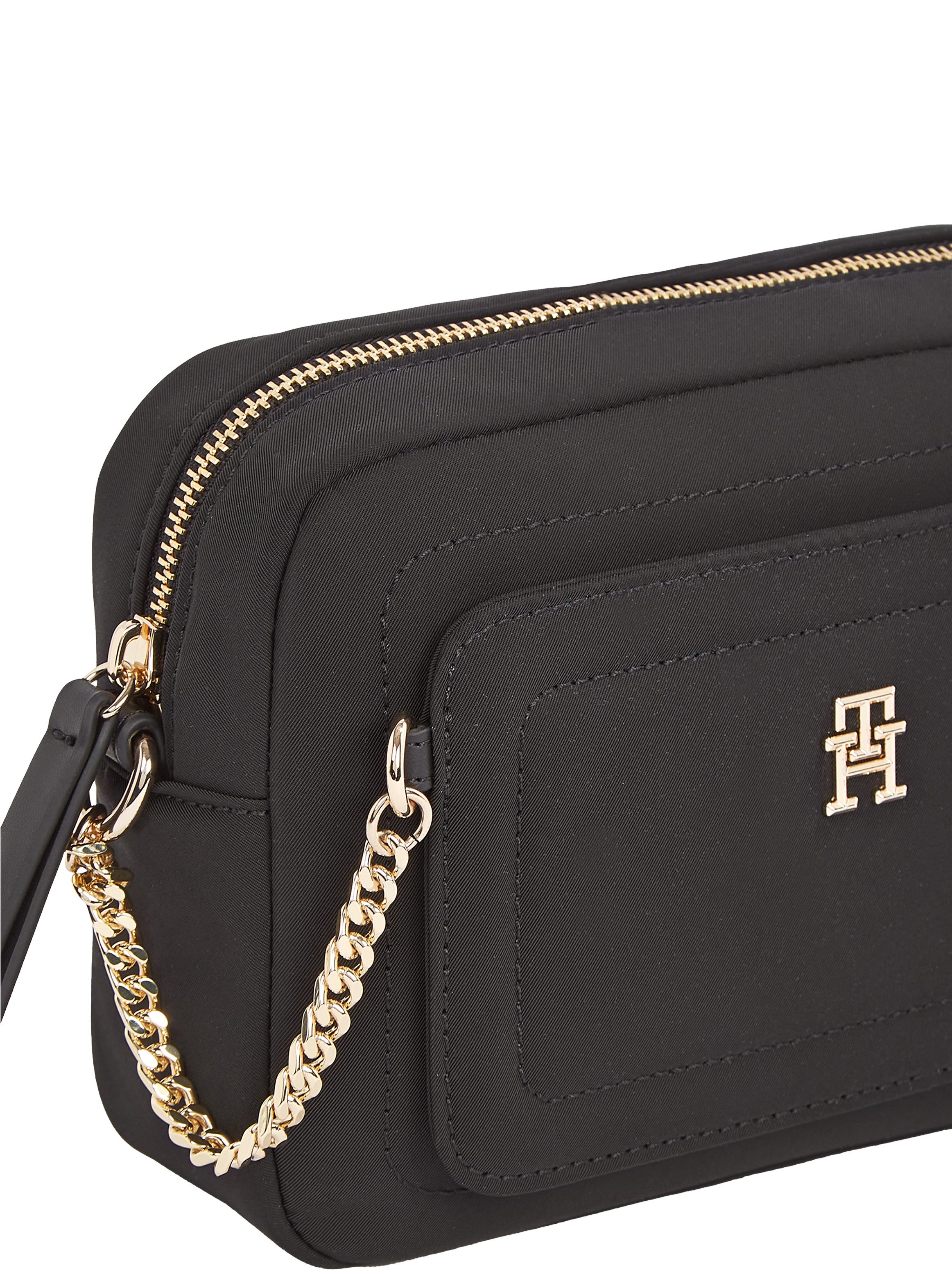 Tommy Hilfiger Schoudertas TH SPRING CAMERA BAG , dames mini bag, schoudertas met verstelbare schouderriem