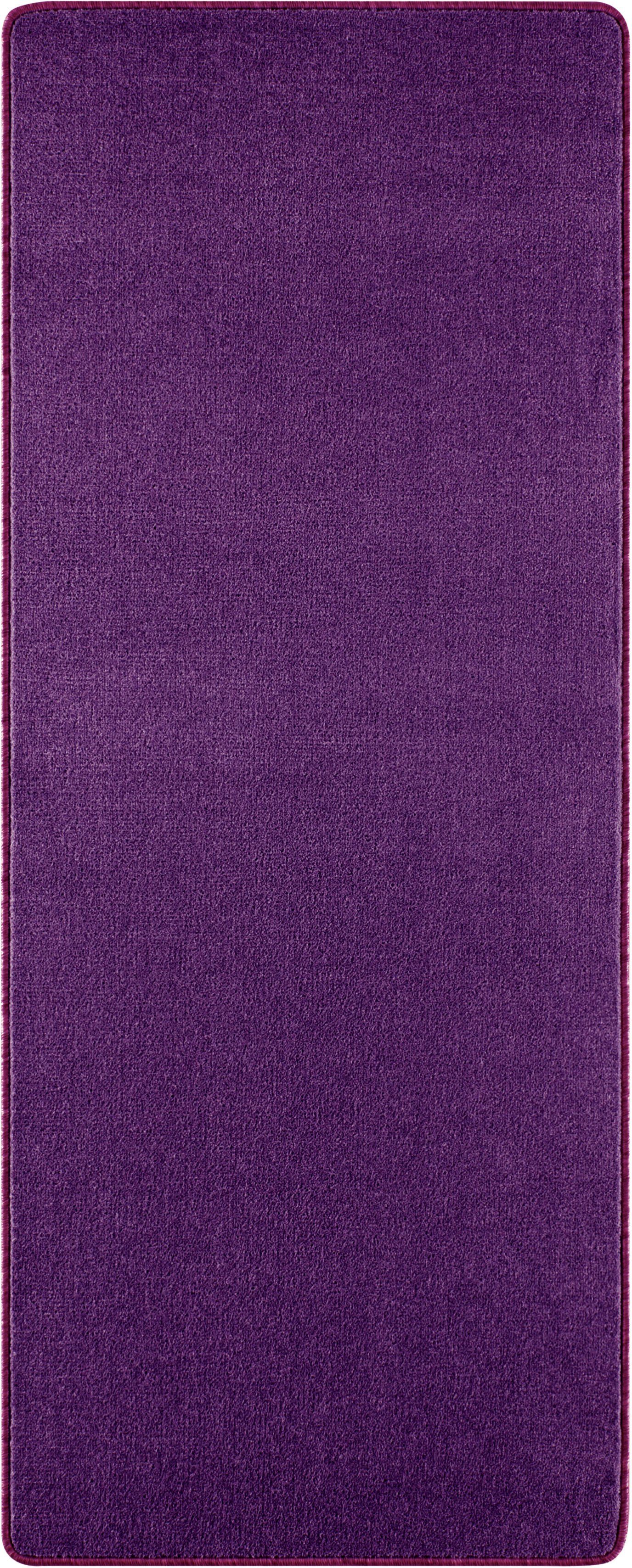 HANSE Home Vloerkleed Shashi Kortpolig, effen kleuren, loper, zacht, eetkamer, kinderkamer, gang