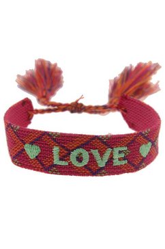 leslii armband love, festival armband, 260120408, 260120412 groen