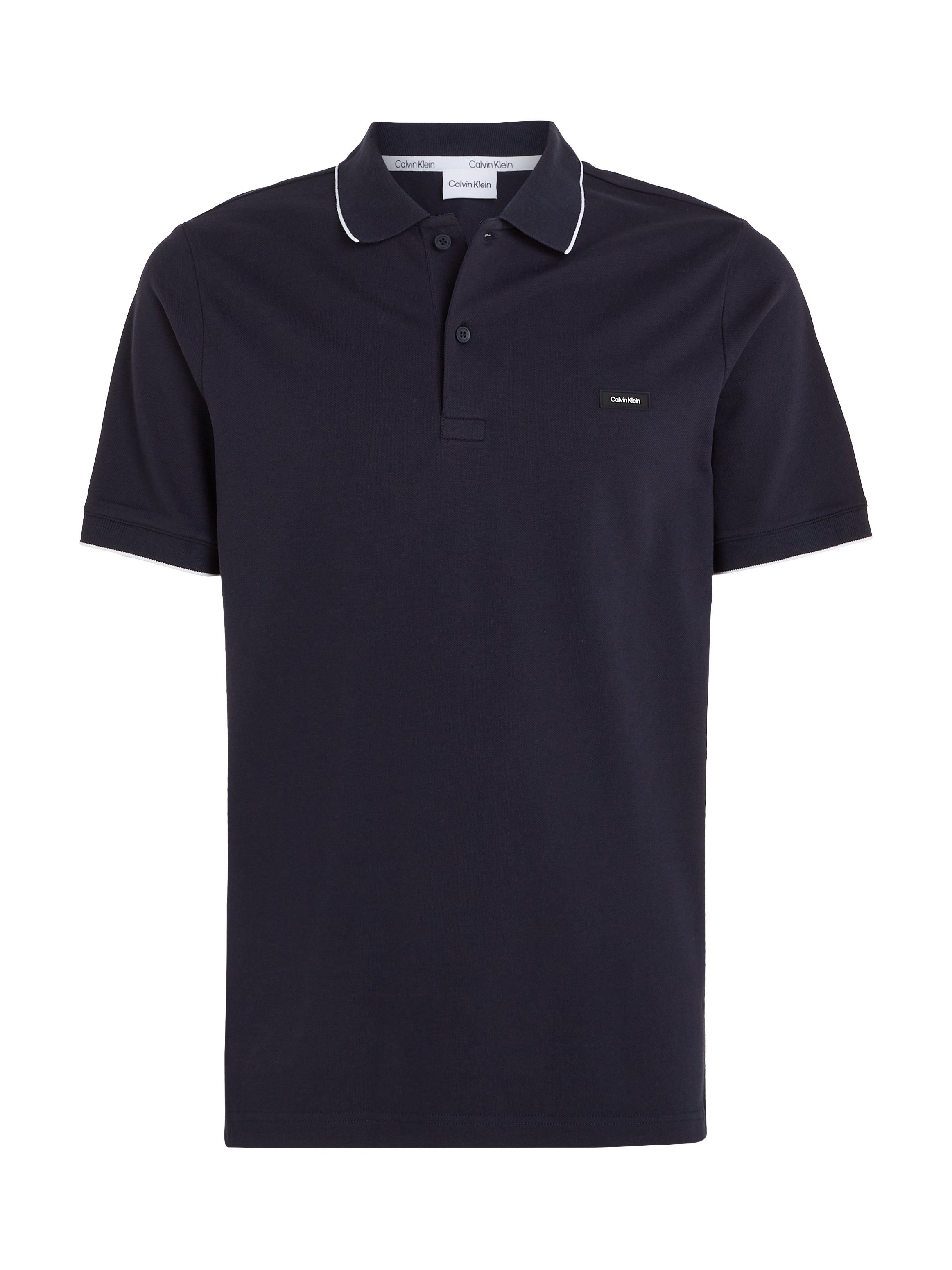 Calvin Klein Poloshirt STRETCH PIQUE TIPPING POLO