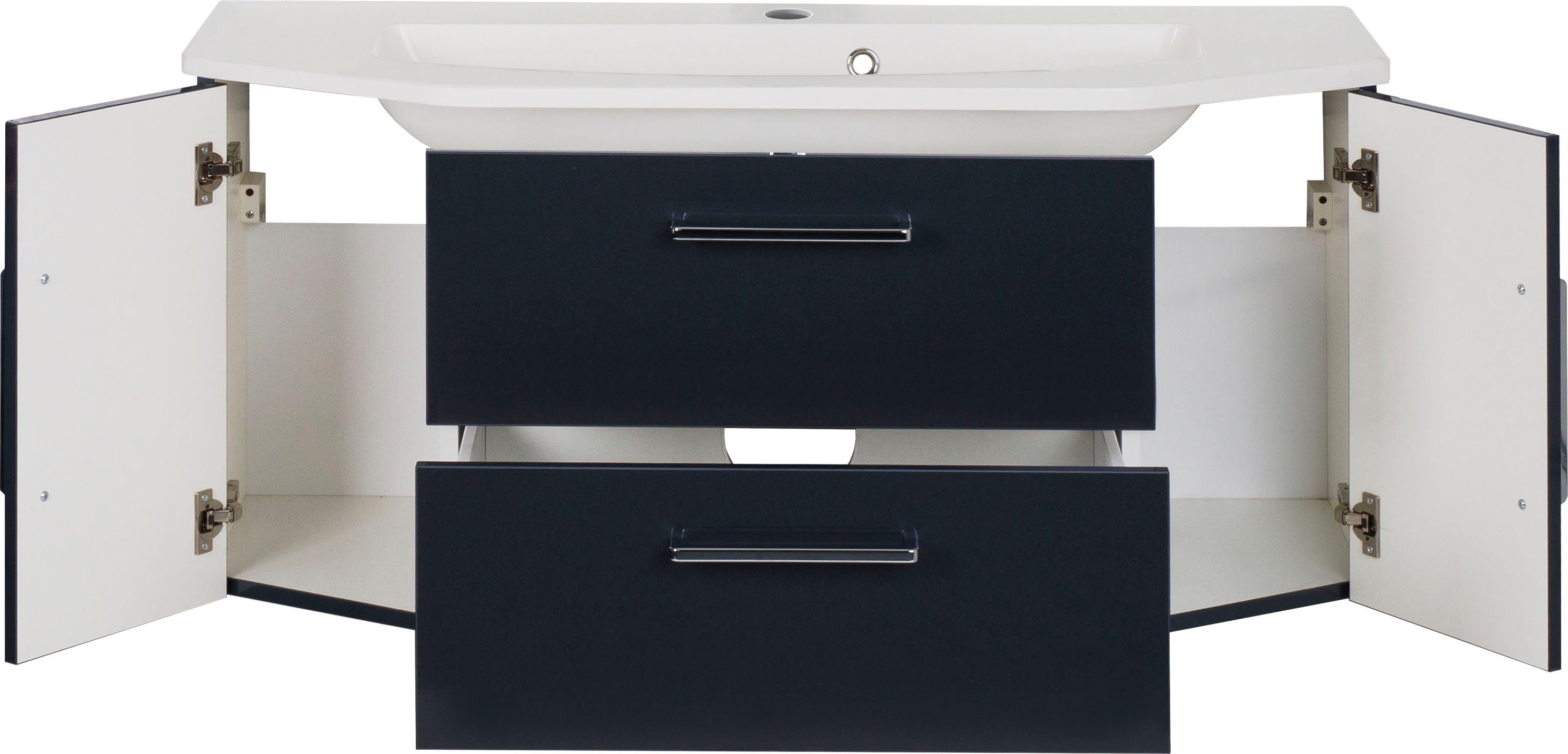 OPTIFIT Wastafelonderkast AVA Breedte 110 cm, met gegoten wasbak