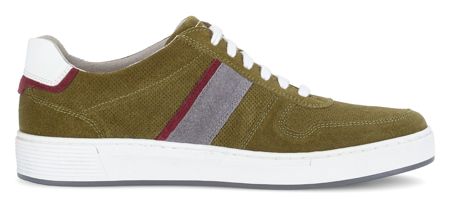 Pius Gabor Sneakers , vrijetijdsschoen, lage schoen, veterschoen met contrastafwerking, breedte g