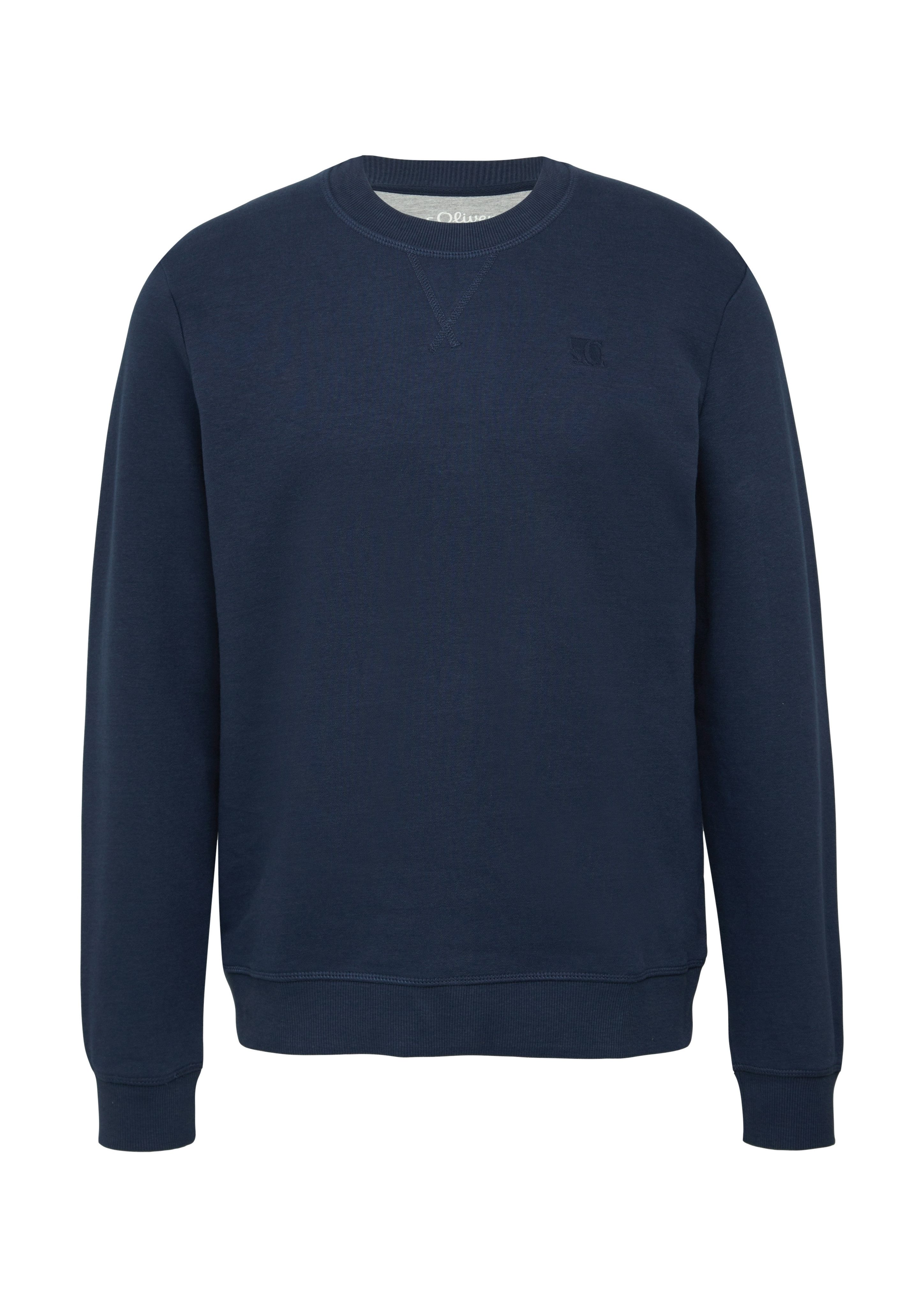 s.Oliver Sweatshirt met geborduurd logo
