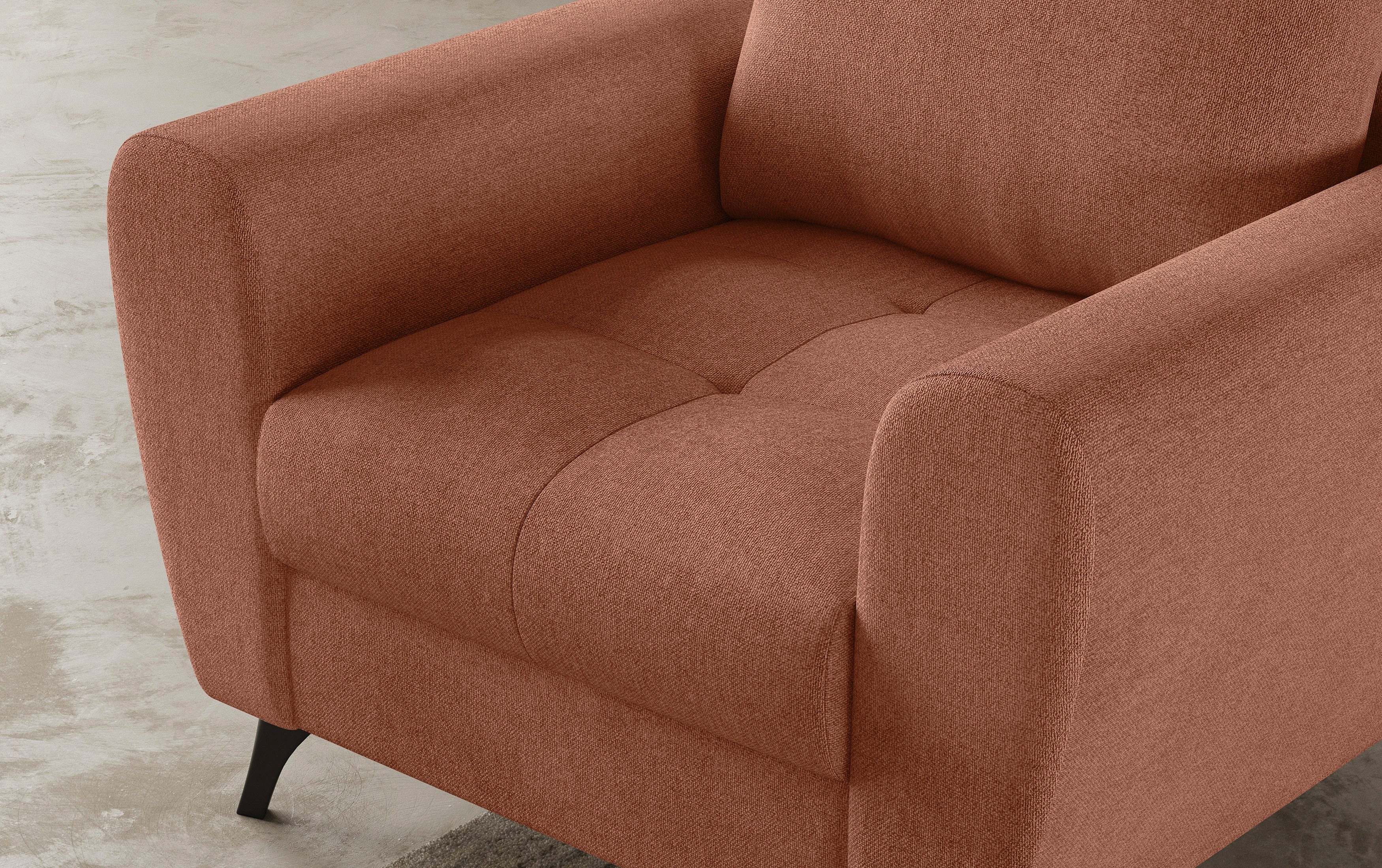Mr. Couch Fauteuil Blackburn II Geschikt voor de set, optioneel met koudschuim