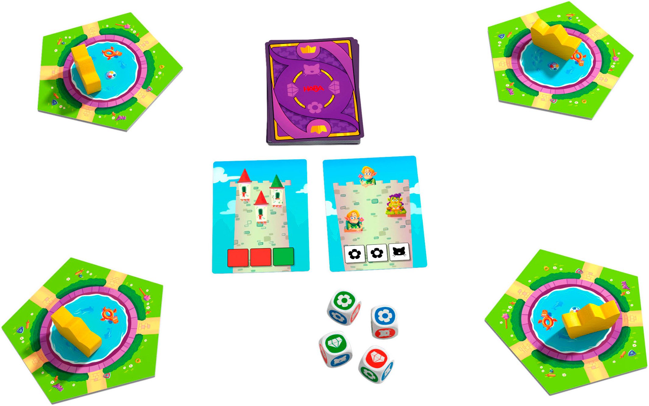Haba Spel Dobbelsteen koning junior