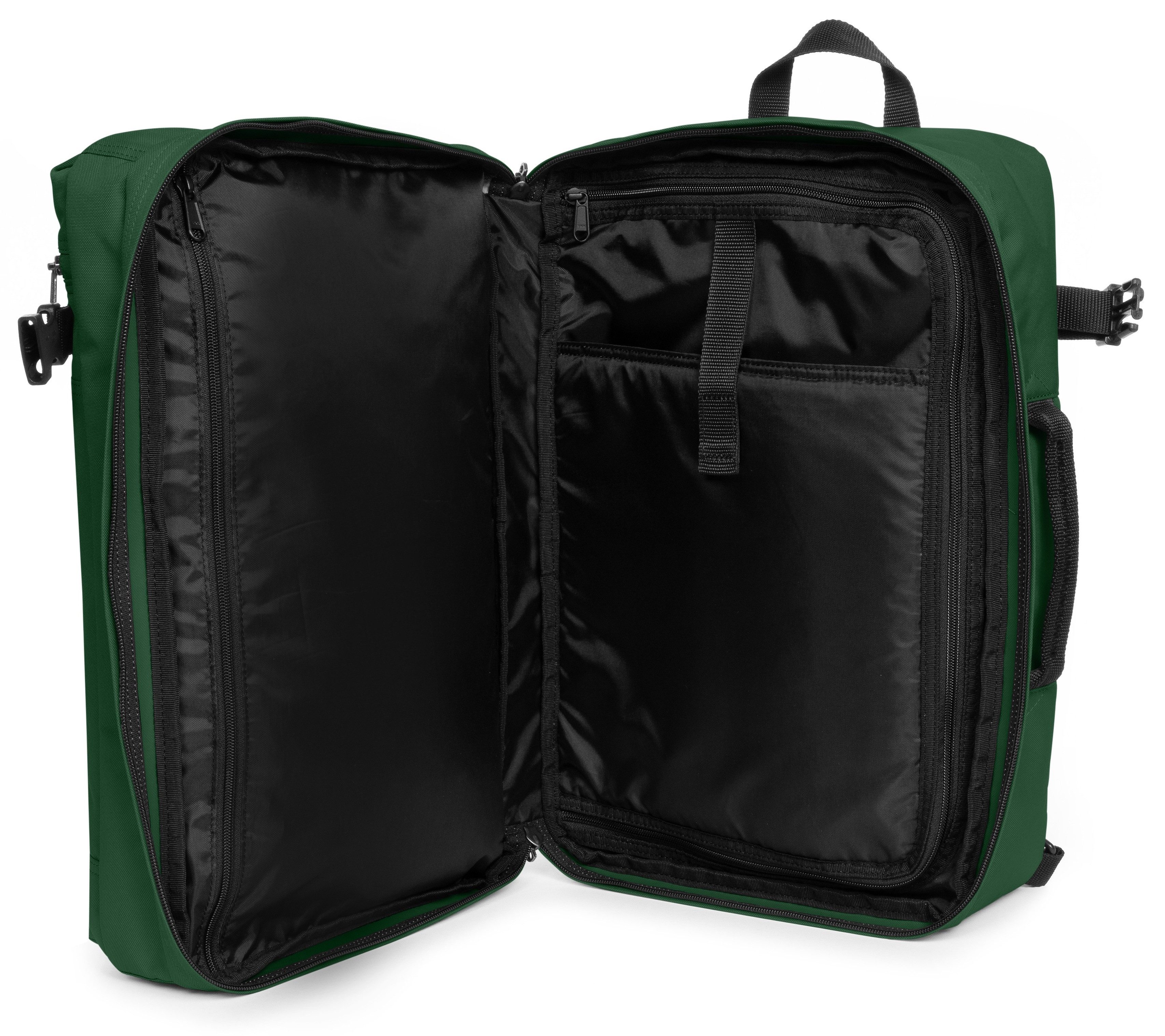 Eastpak Zachte bagage trolley TRANSIT'R PACK Black Reisetas sporttas reisbagage duffelbag