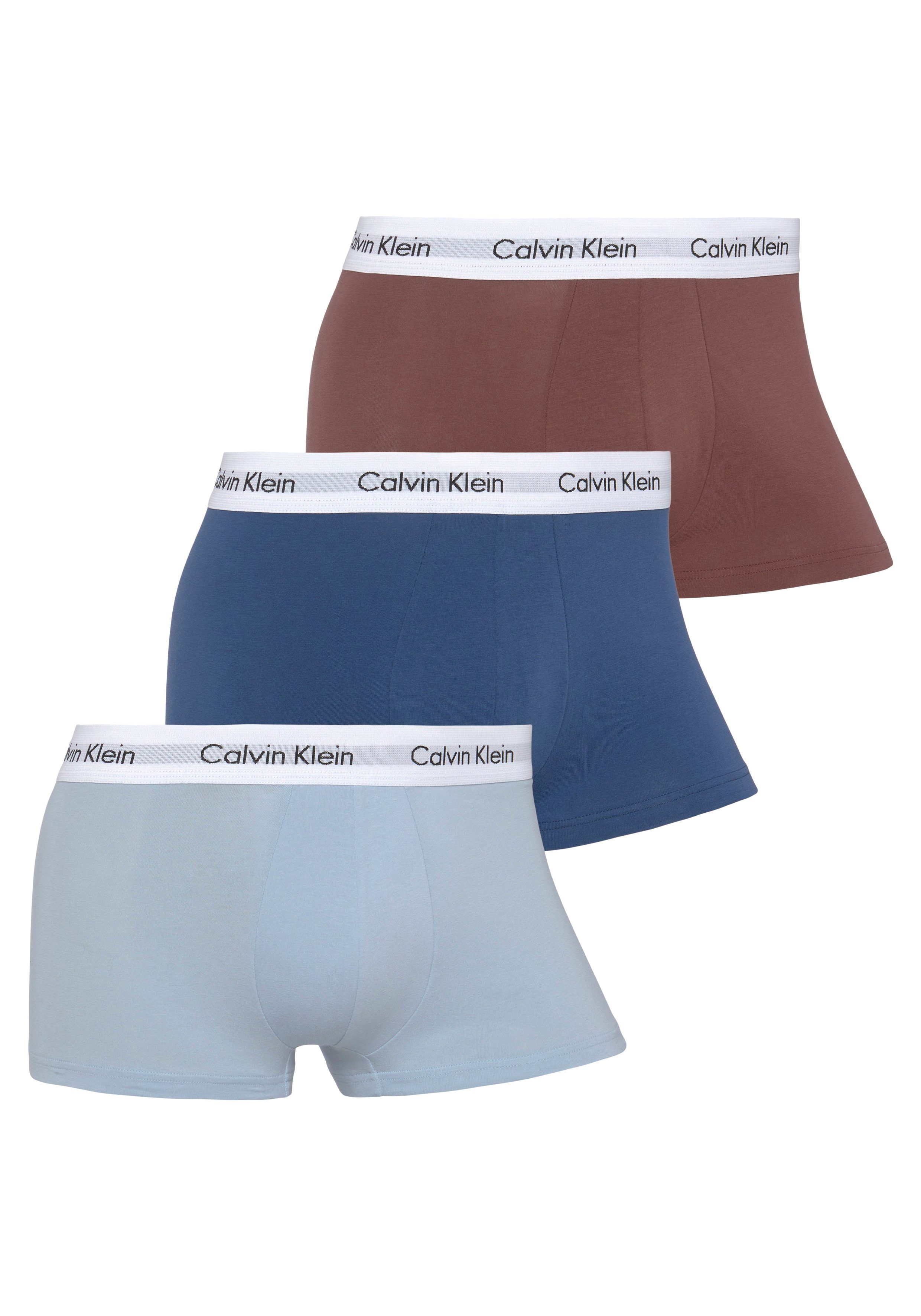 Calvin Klein Trunk LOW RISE TRUNK 3PK met elastische logo-band (3 stuks)