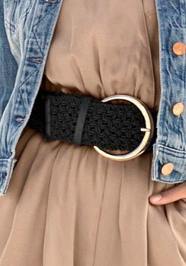 Lascana Tailleriem Stoffen Riem voor jurk & overall, buikriem