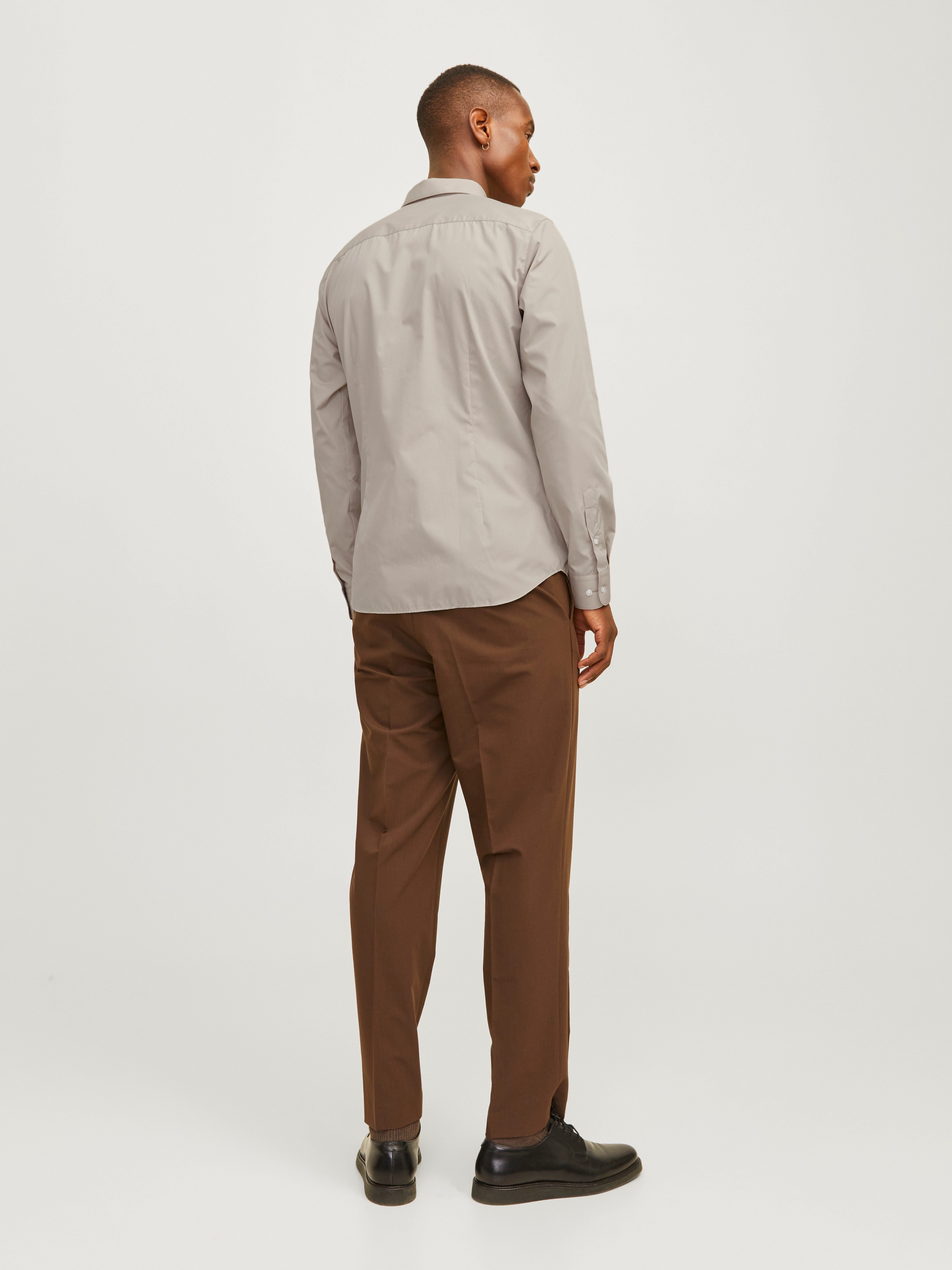 Jack & Jones Overhemd met lange mouwen JJJOE SHIRT LS PLAIN
