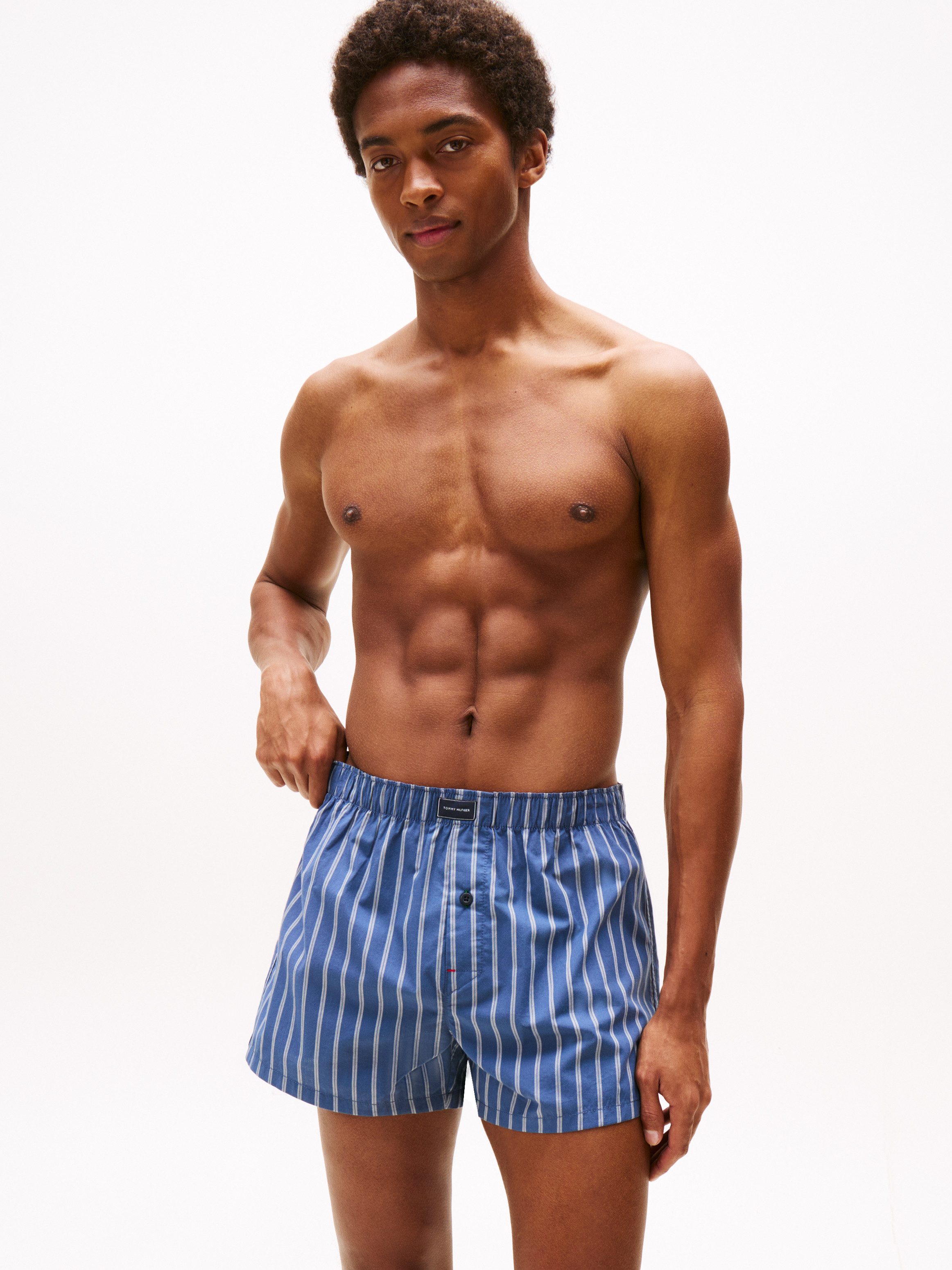 Tommy Hilfiger Underwear Geweven boxershort 3P WOVEN BOXER PRINT (3 stuks)