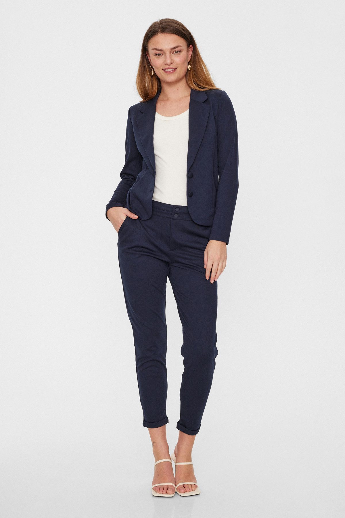 FREEQUENT Korte blazer FQNANNI met knoopsluiting