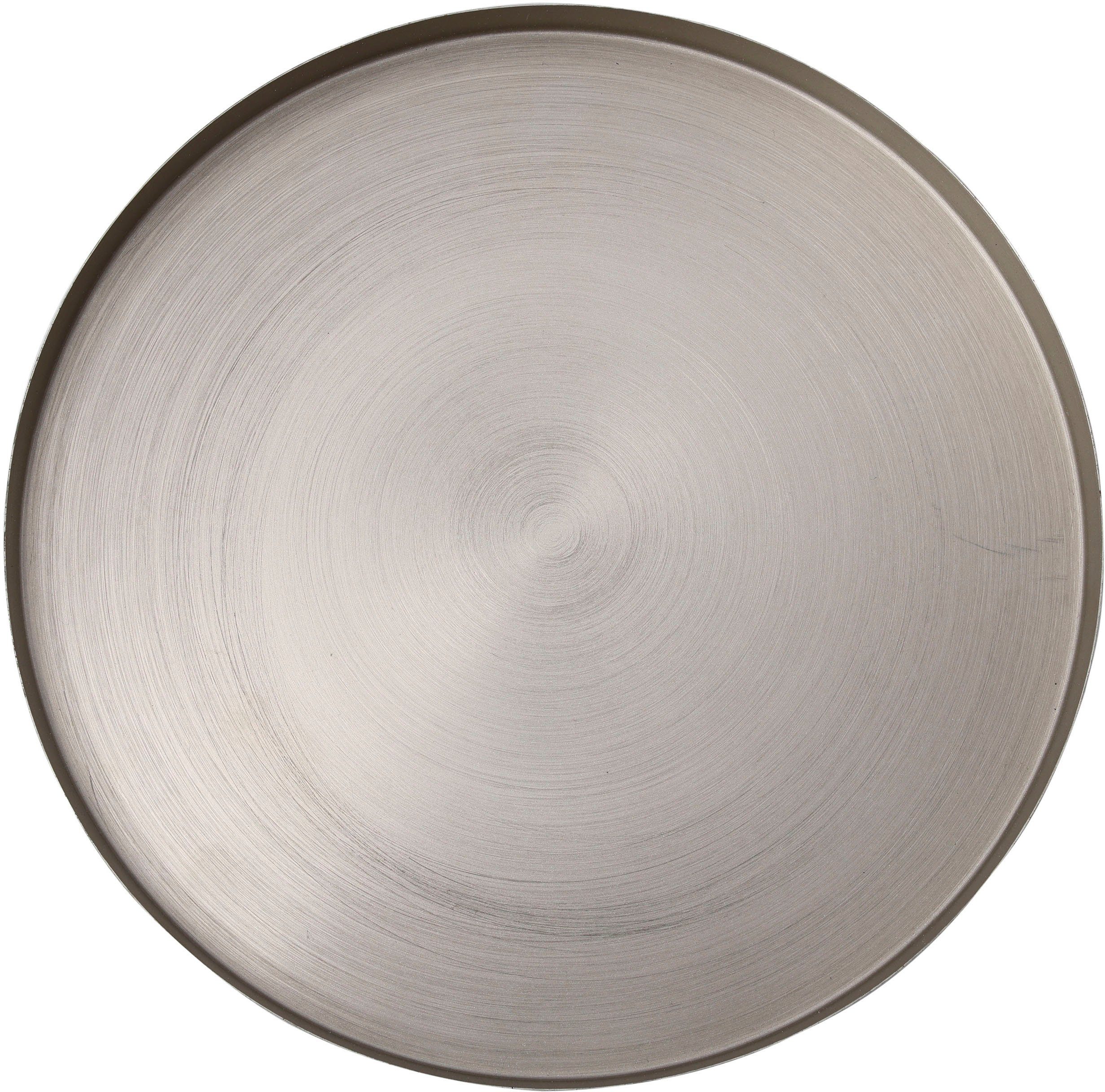 Kayoom Bijzettafel Louisa 125, bijzettafel van metaal en marmer, aantrekkelijk ontwerp Decoratief, edele marmeren plaat en metalen dienblad, stijlvol ontwerp (1 stuk)