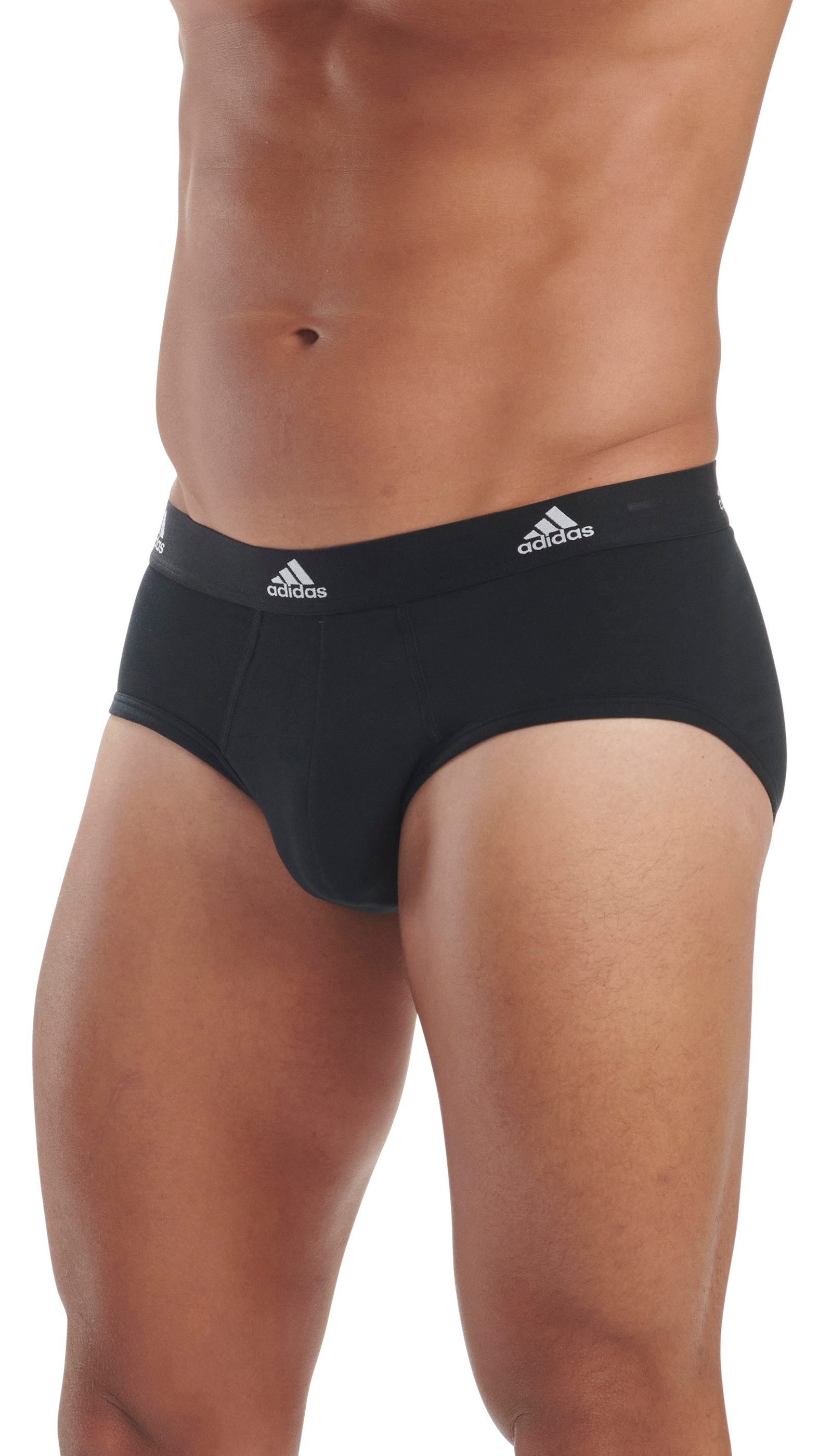 adidas Sportswear Slip Active Flex Cotton met vochtregulerende technologie (3 stuks)