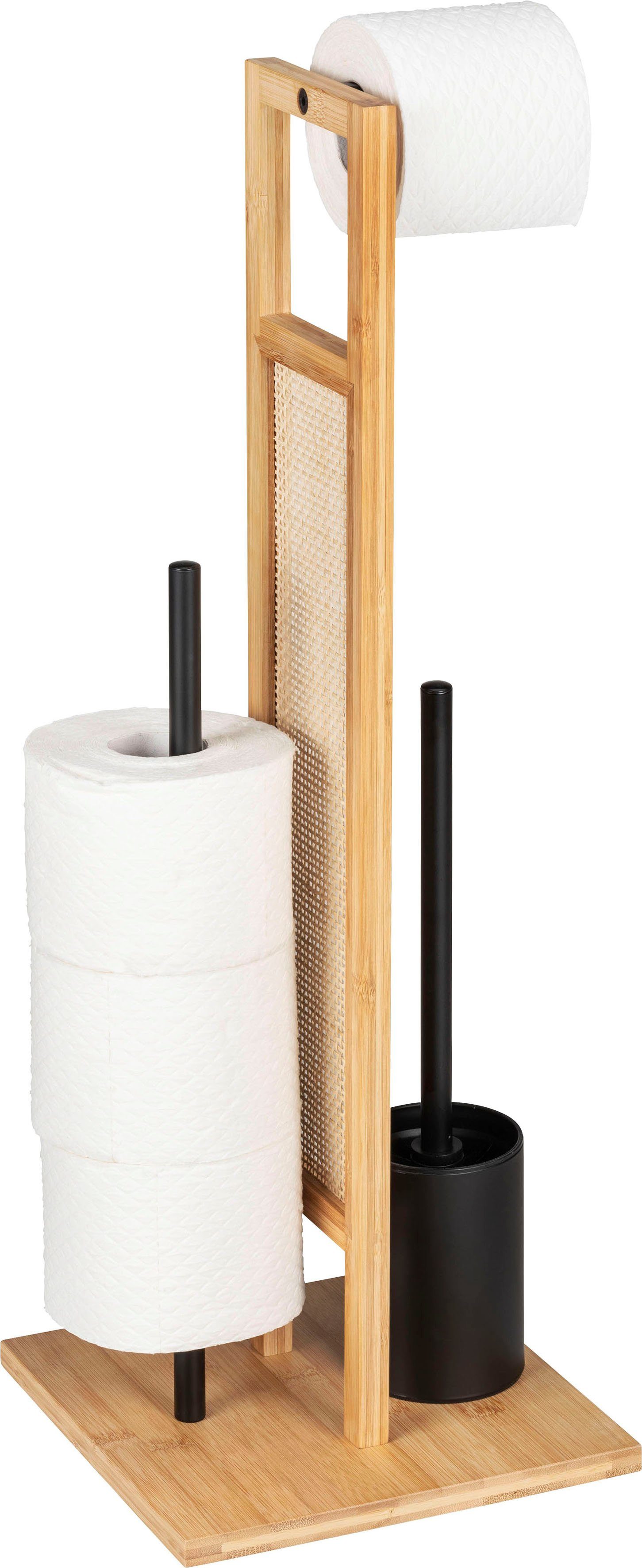 WENKO Toiletset Rivalta Allegre van rotan en bamboe