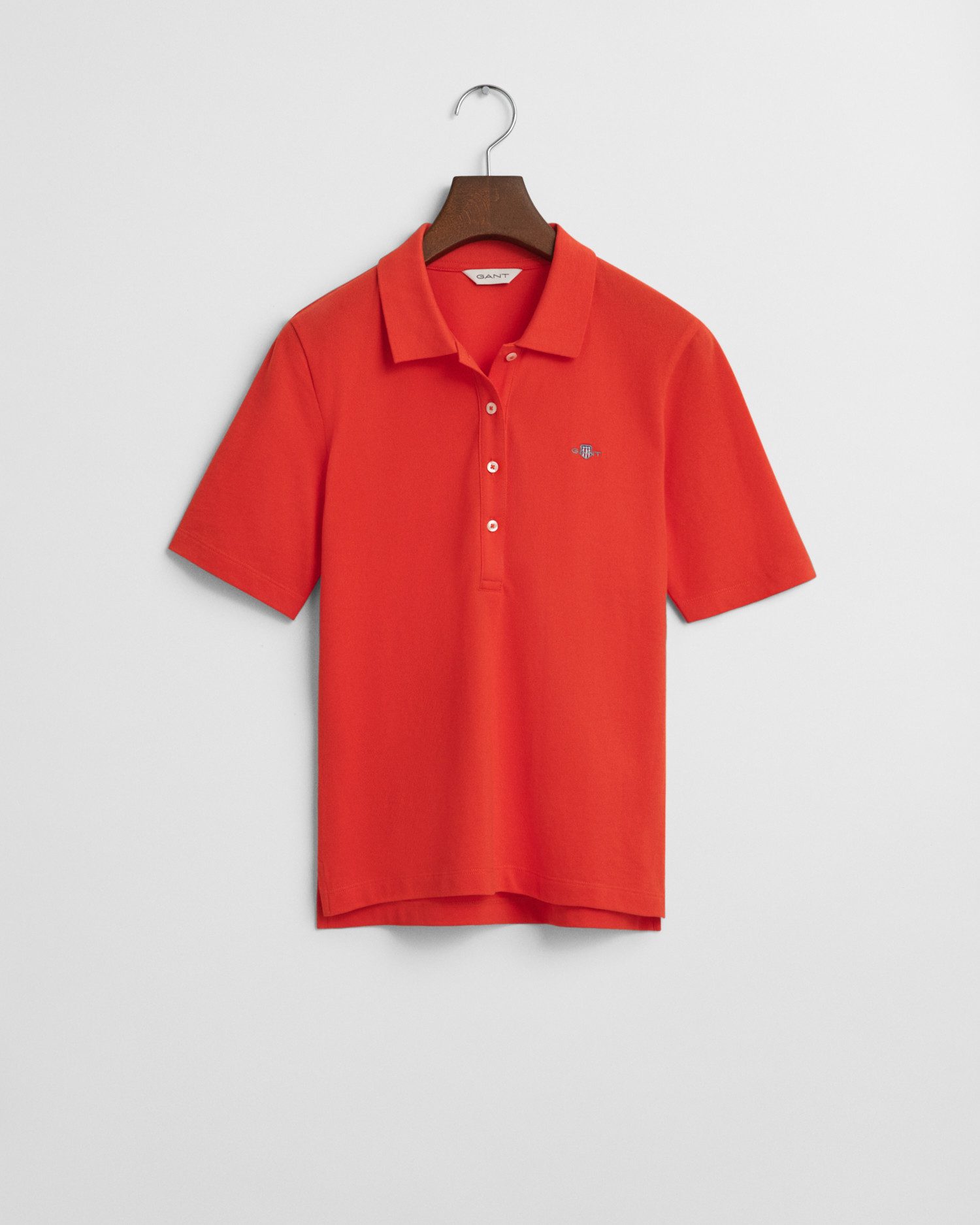 Gant Poloshirt SLIM SHIELD KA PIQUE POLO met geborduurd grafisch logo op de borst