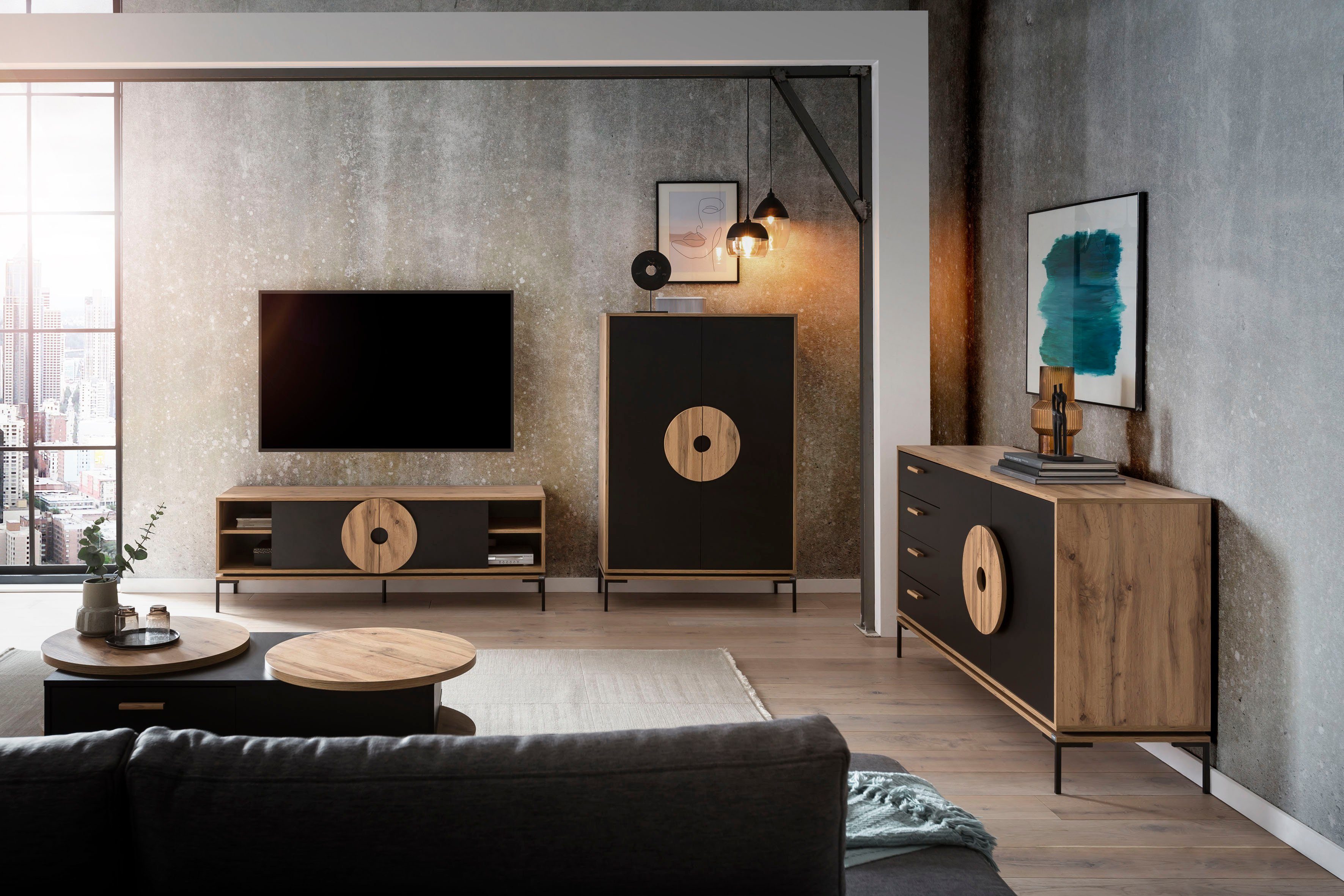 LOOKS BY WOLFGANG JOOP Tv-meubel Looks Breedte 154,6 cm