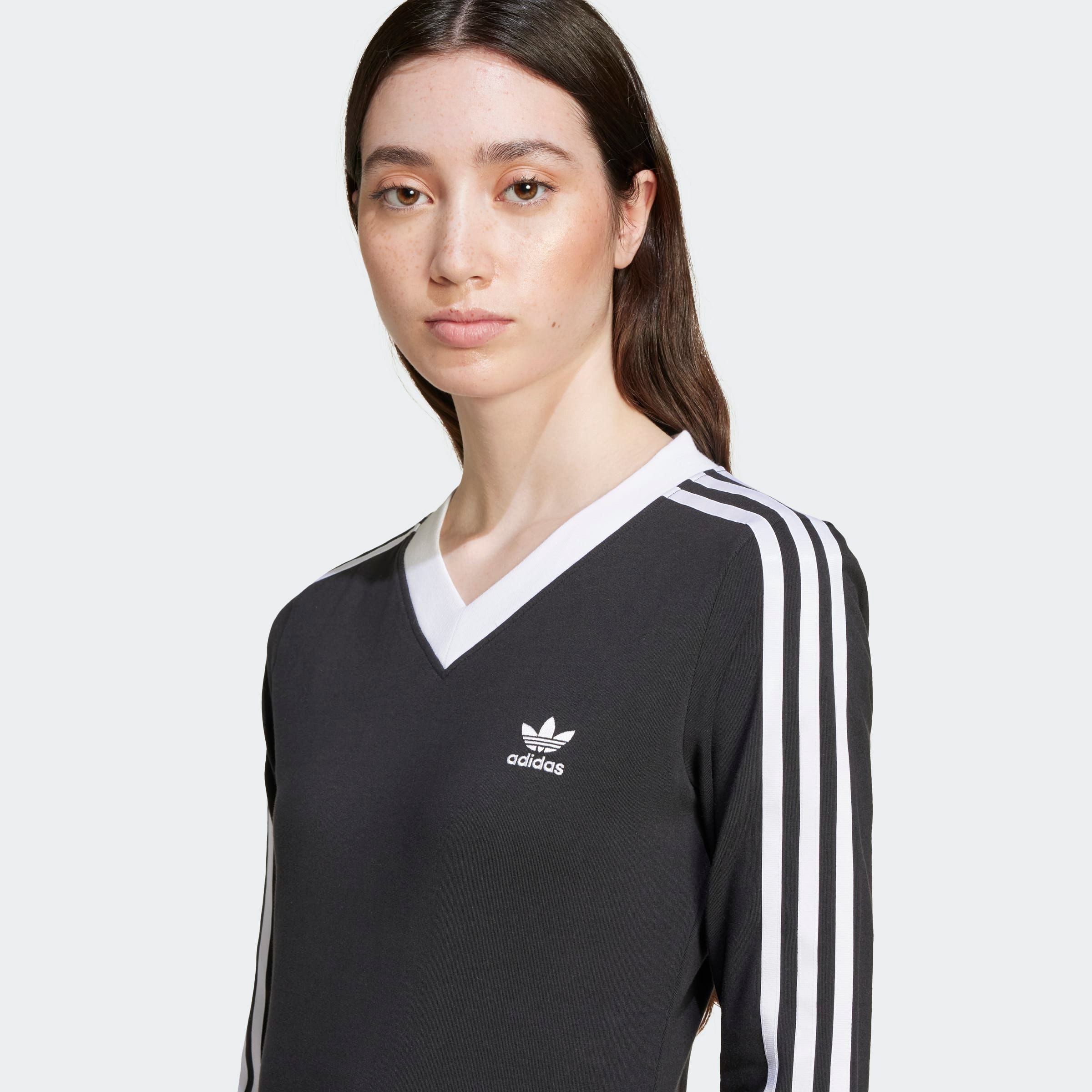 adidas Originals Shirt met lange mouwen V-NECK LS