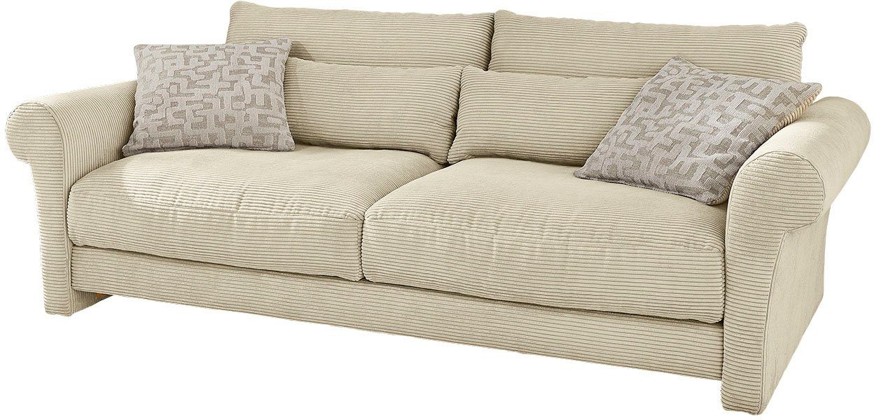 Jockenhöfer Gruppe Megabank MAXIMA Binnenvering, schuimvlokken, uitstekend zitcomfort, bekleding in cord