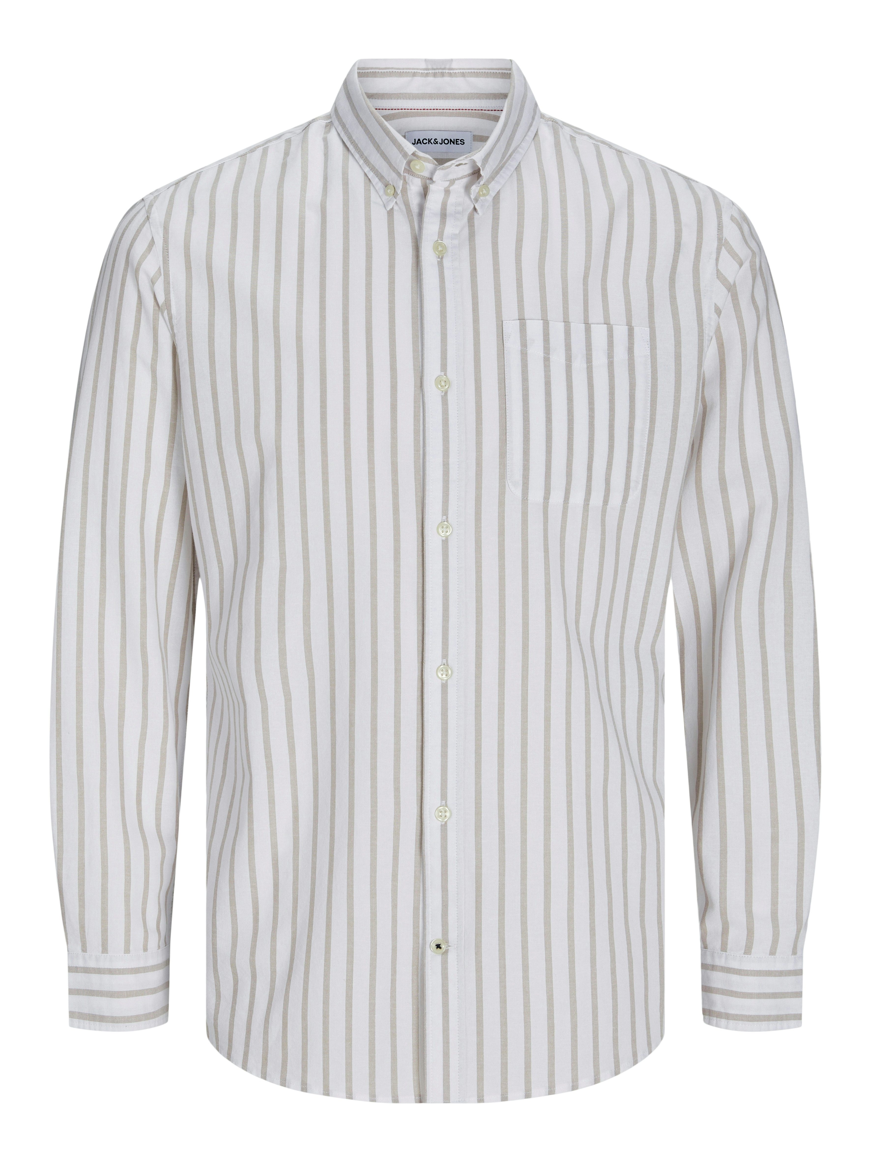 Jack & Jones PlusSize Overhemd met lange mouwen JJEOXFORD SHIRT L/S S21 NOOS PLS