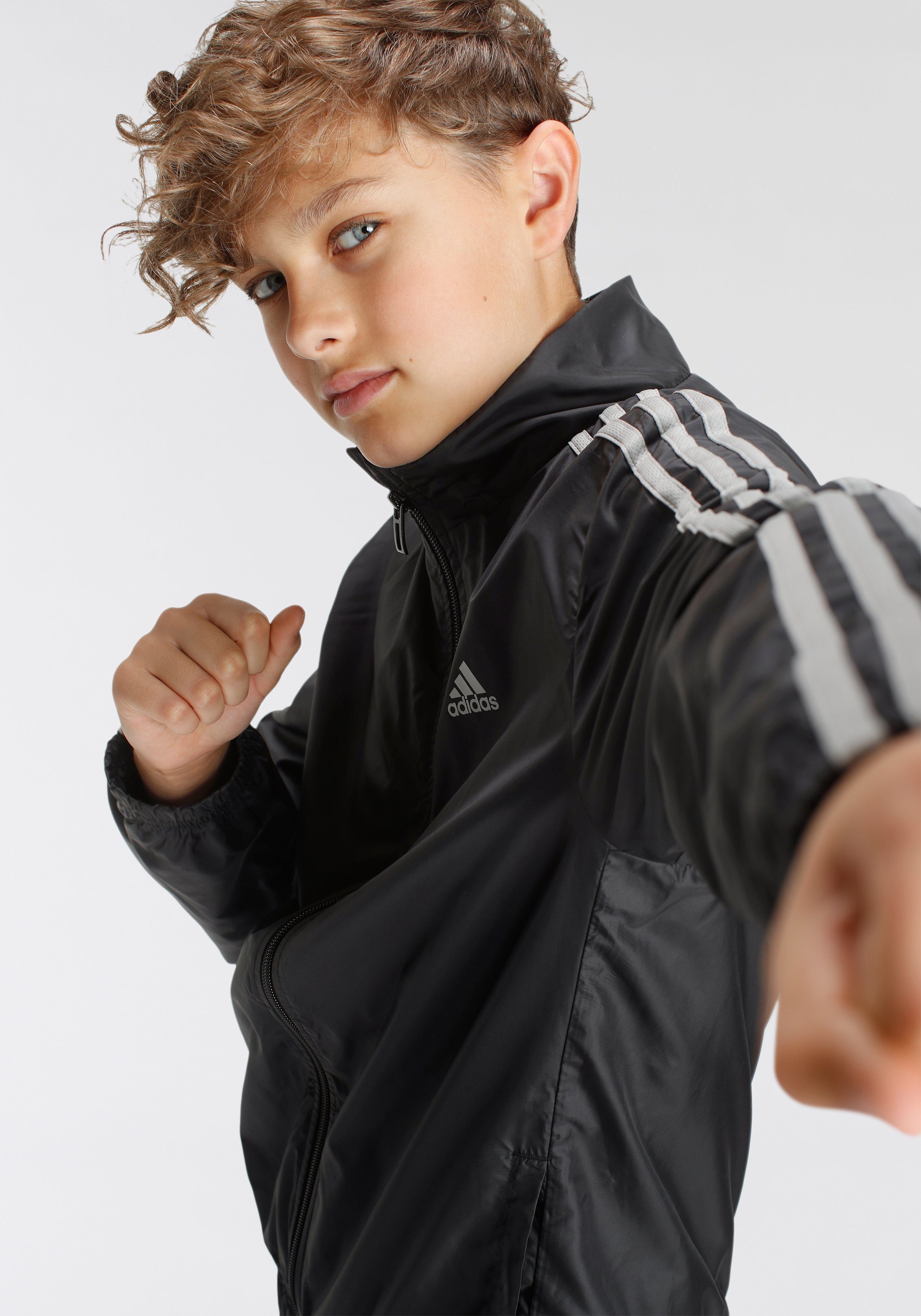 adidas Sportswear Trainingspak ESSENTIALS 3-STRIPES WOVEN (2-delig)