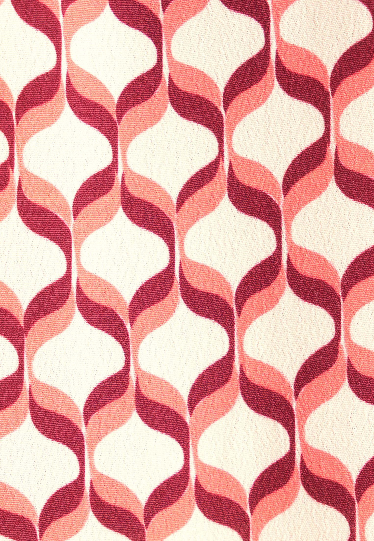 seidensticker Overhemdblouse Zwarte roos Lange mouwen kraag geometrische motieven