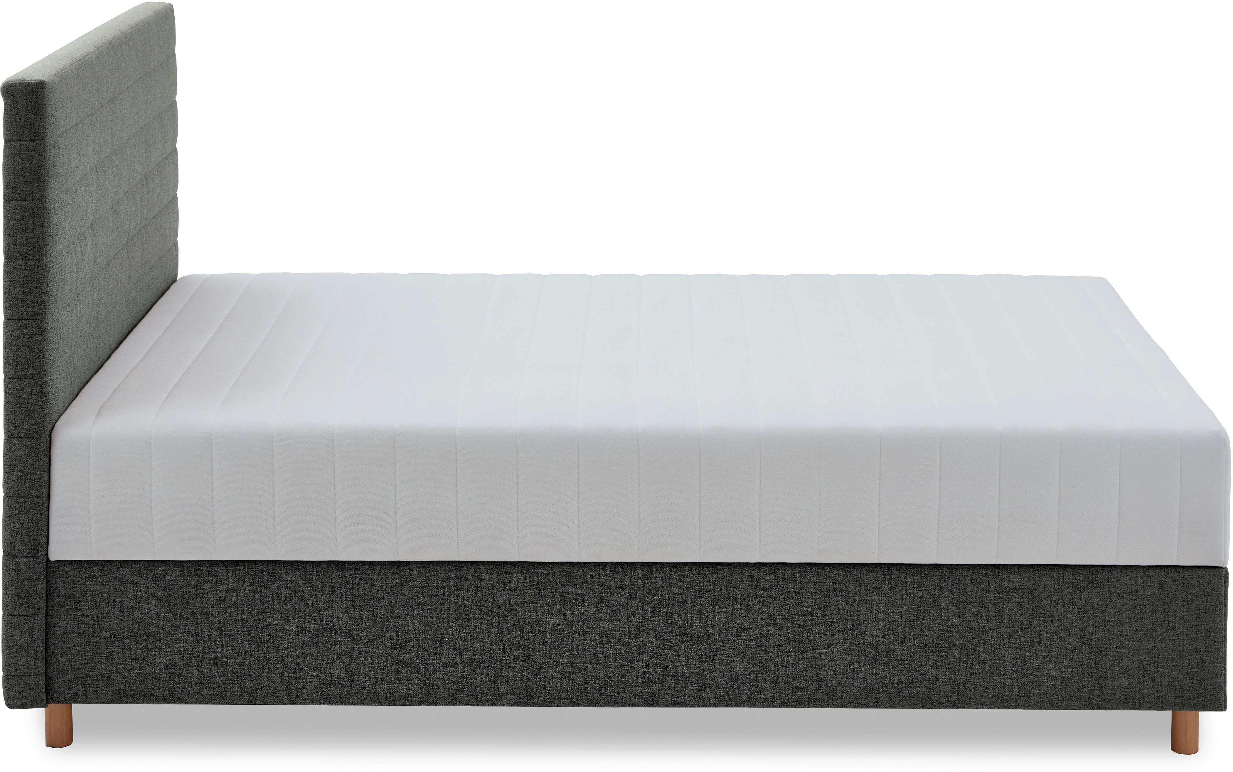 ATLANTIC home collection Ledikant met bergruimte Josie met pocketveringsmatras en bedkist