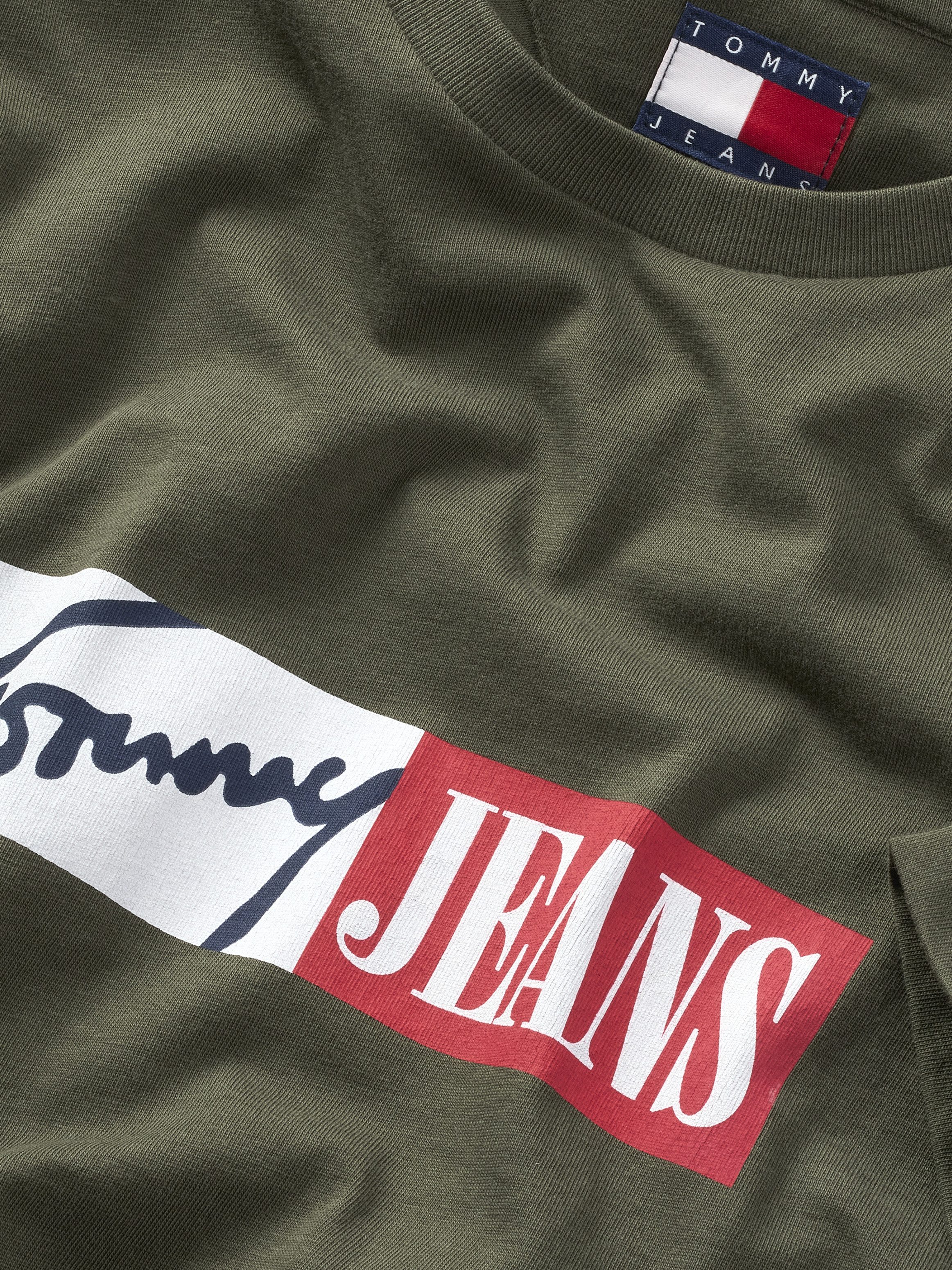 TOMMY JEANS T-shirt TJM SLIM ENTRY GRAPHIC TEE EXT
