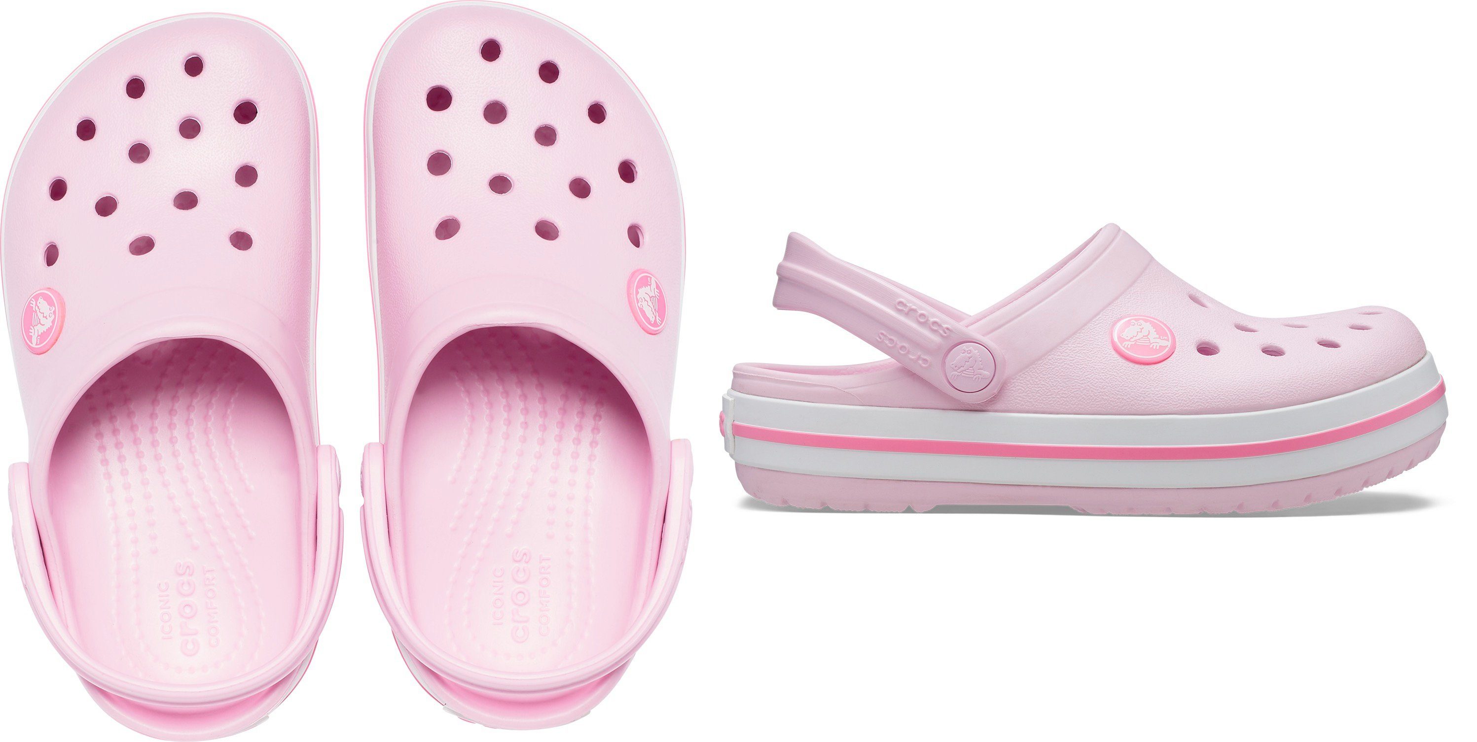 Crocs Clogs Crocband Clog K zomerschoen, slippers, pantoffel, zwemschip met contrastaccenten