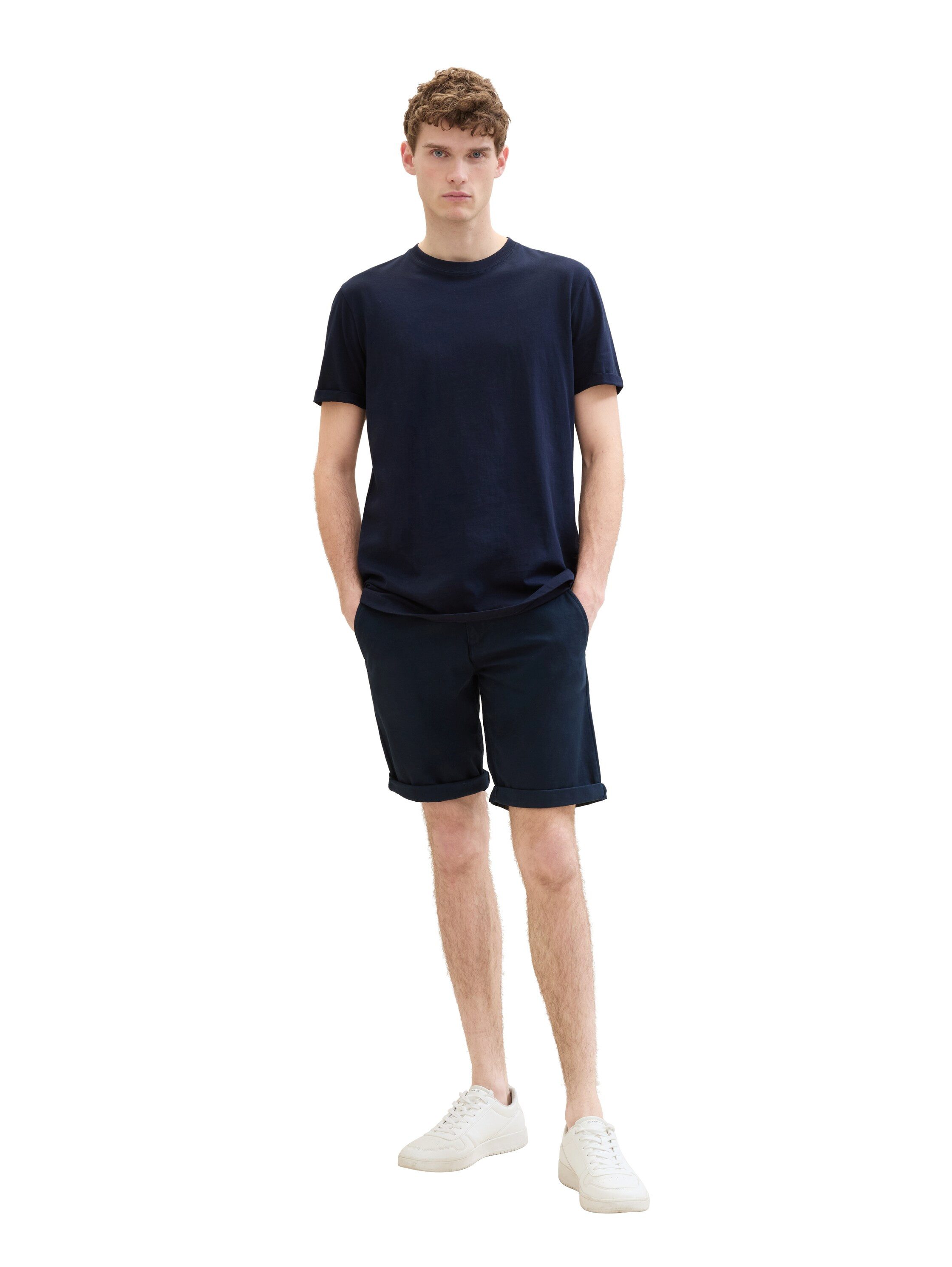 Tom Tailor Bermuda met paspelzakje
