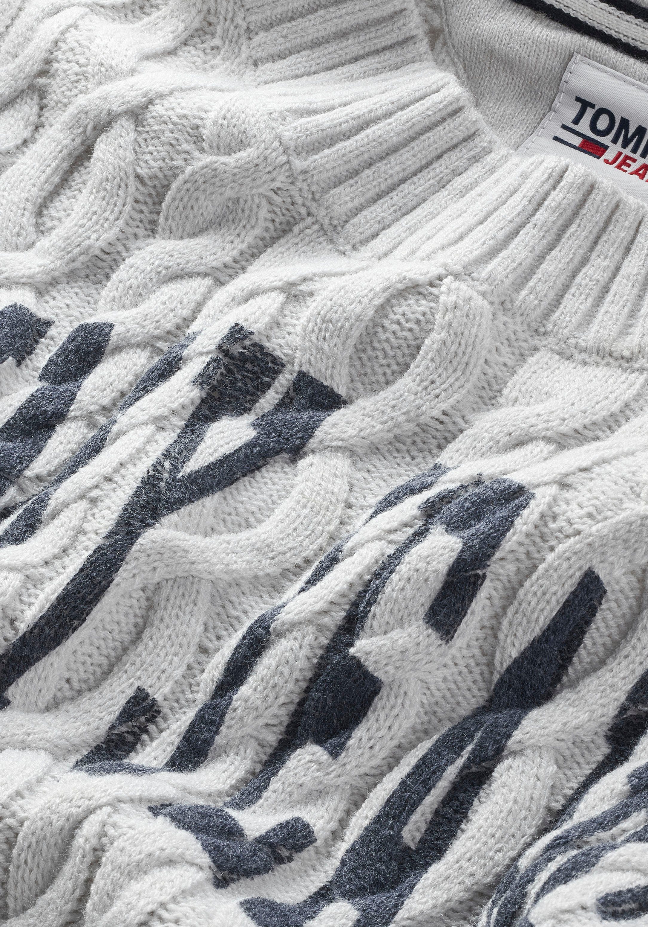 TOMMY JEANS Gebreide trui TJM RLXD COLLEGIATE SWEATER