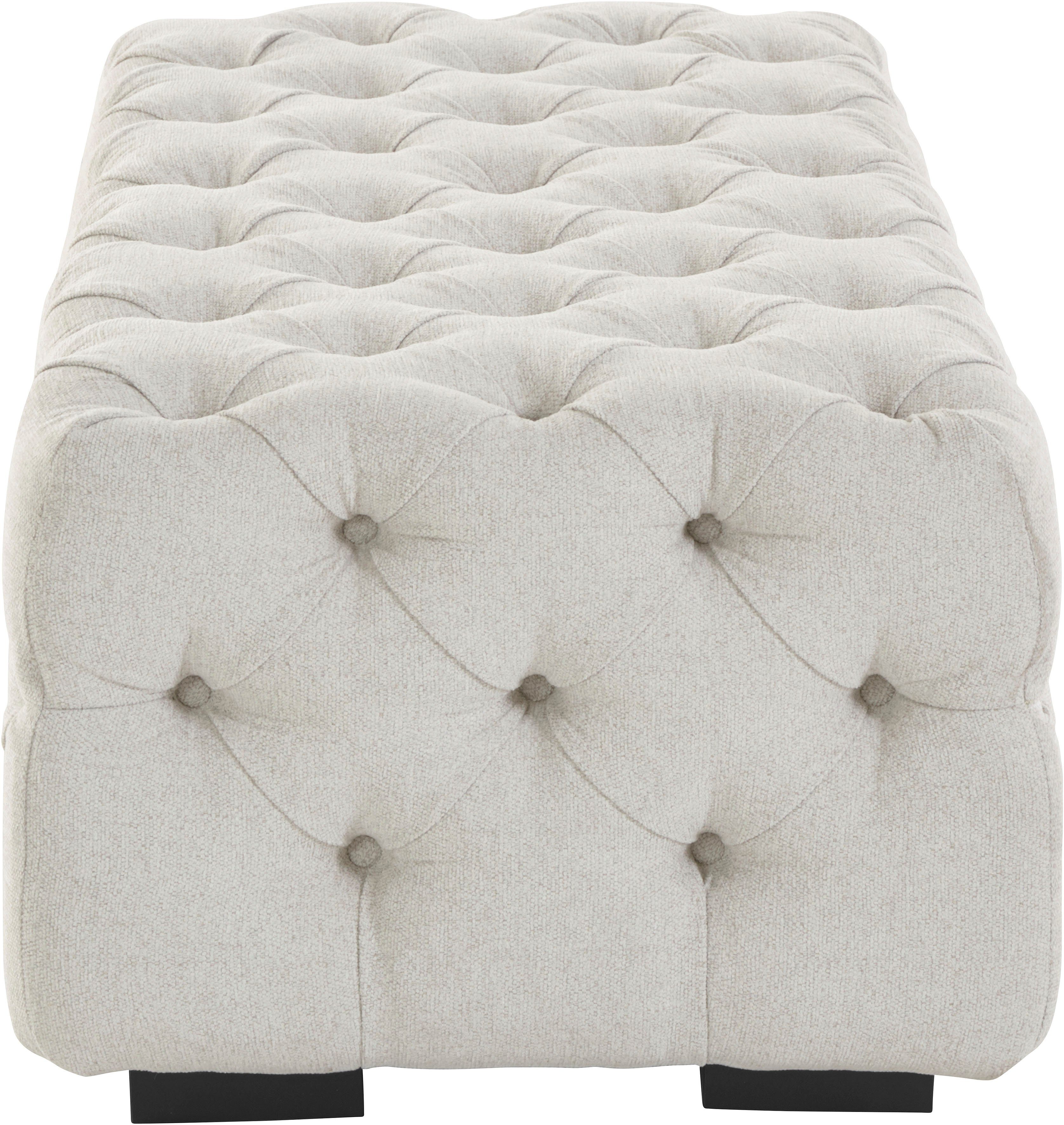Home affaire Hocker Kalina met klassieke chesterfield-capitonnage