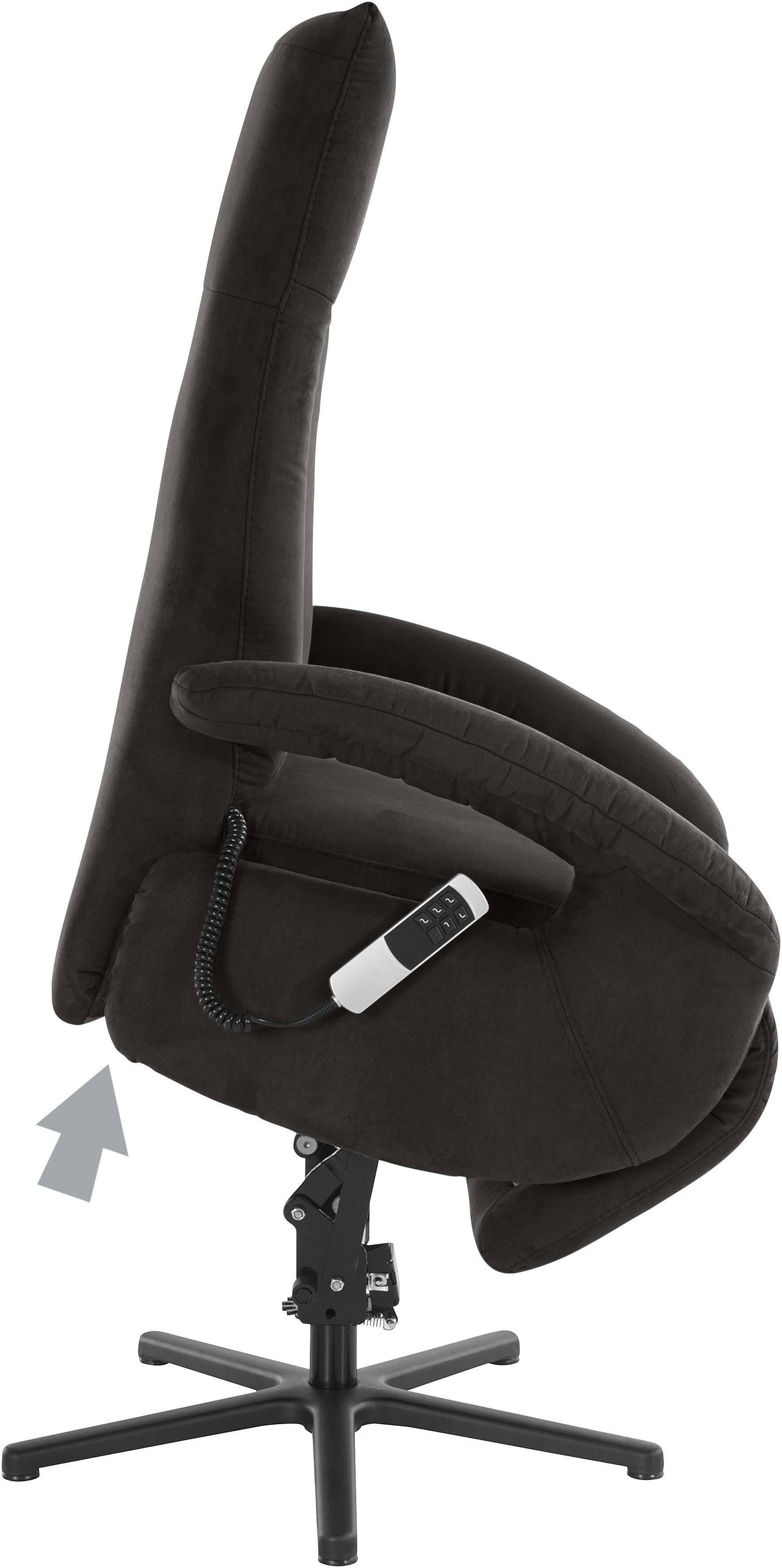 sit&more Relaxfauteuil Tycoon naar keuze handmatig, met twee motoren of met accu of met 2 motoren