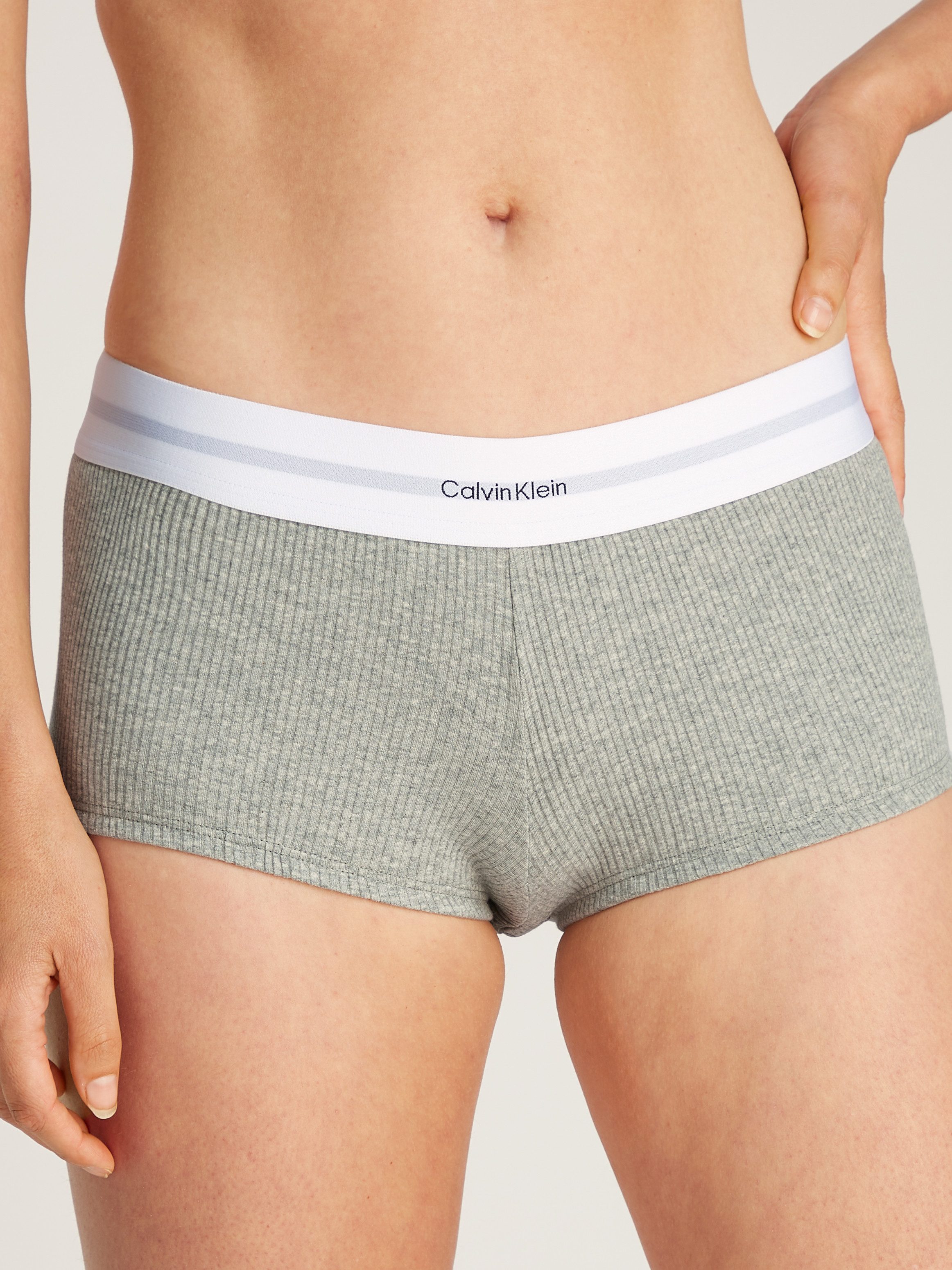 Calvin Klein Boxershort BOYSHORT met ribstructuur