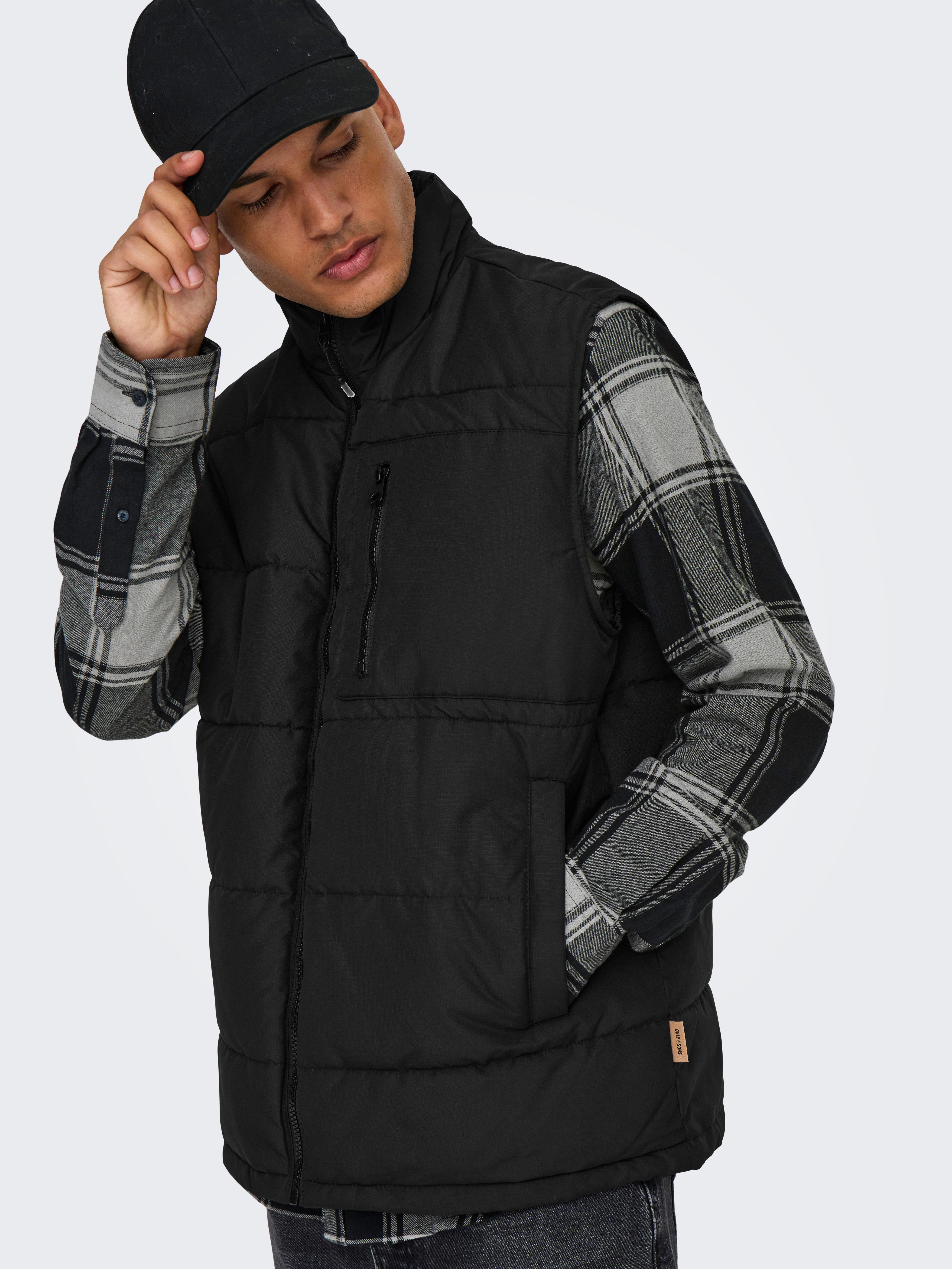 ONLY & SONS Bodywarmer ONSJAKE QUILTED VEST OTW