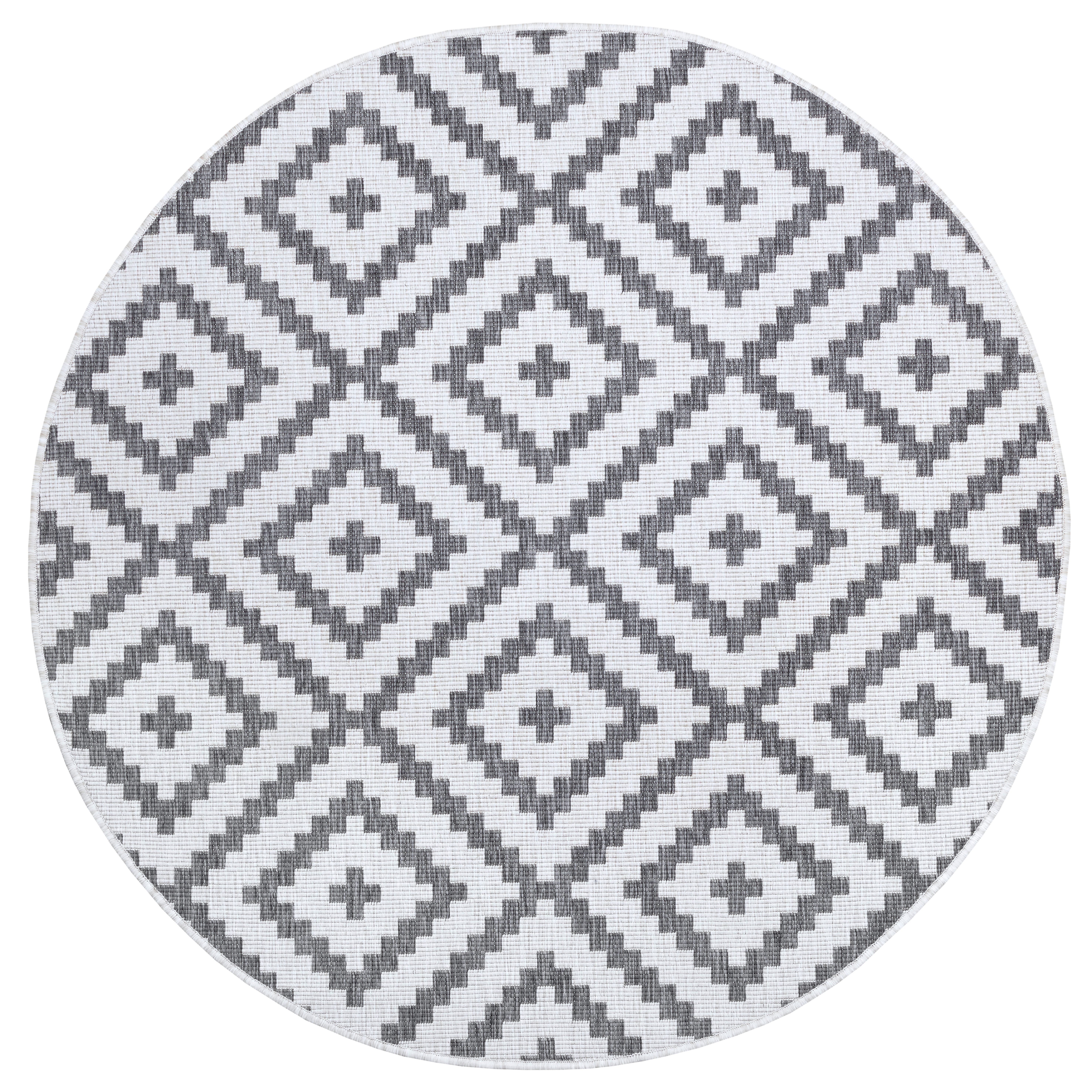 my home Vloerkleed Ronda tweezijdig te gebruiken kleed Sisal-look, platweefsel, in- en outdoor, geometrisch boho design