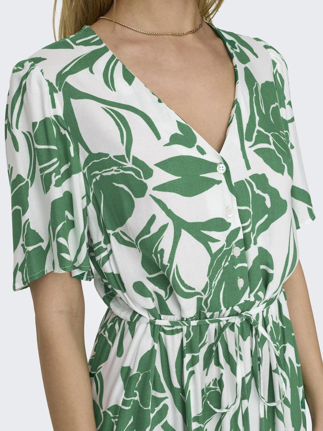 Only Zomerjurk ONLHALIA S S MIDI DRESS WVN NOOS