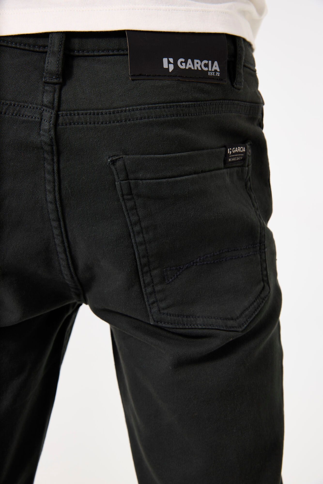 Garcia 5-pocket jeans LAZLO met destroyed-detail op de knie, voor jongens