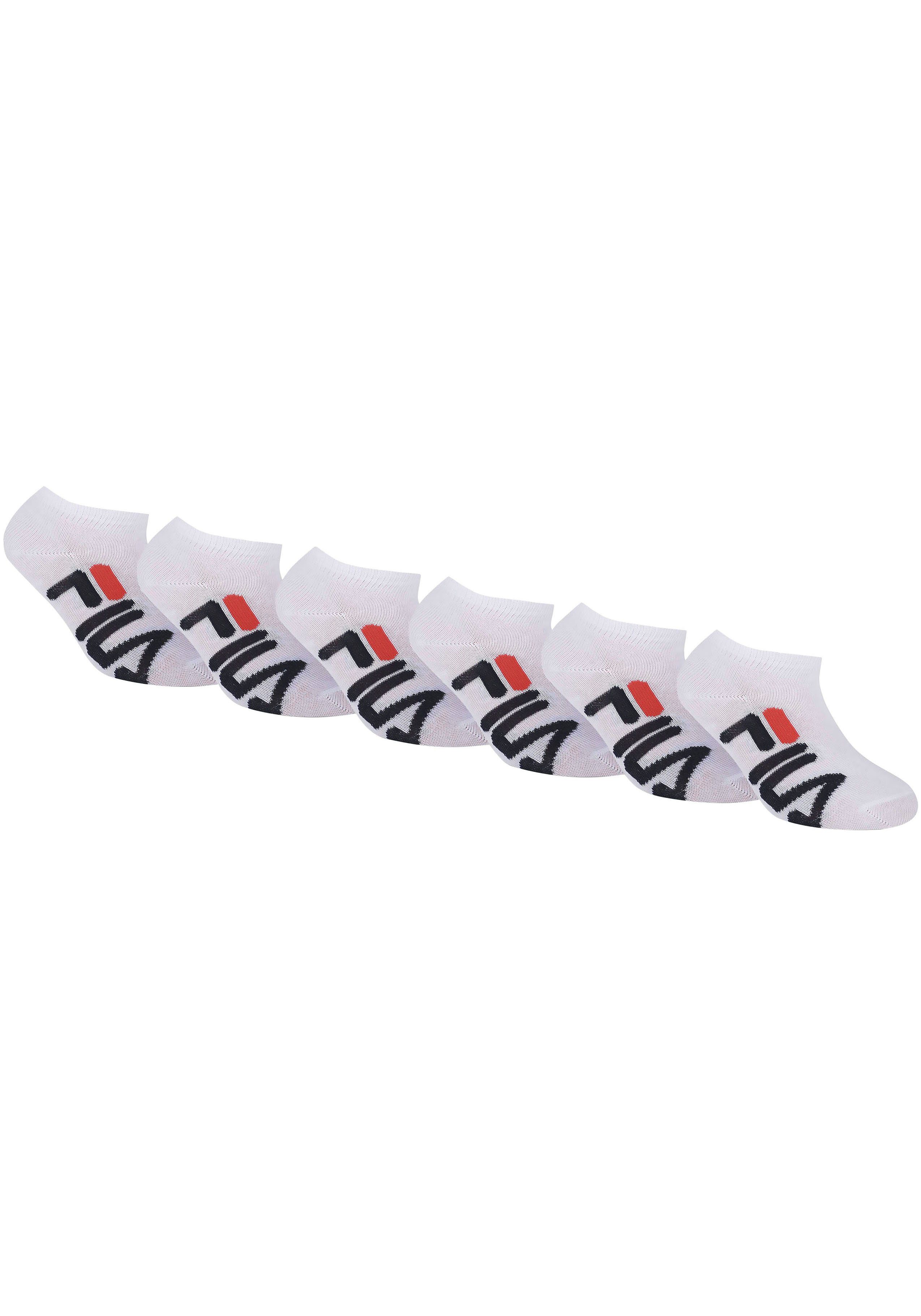 Fila Sneakersokken JUNIOR UNISEX INVISIBLE SOCKS met logo-opdruk aan de zijkant (set, 6 paar)