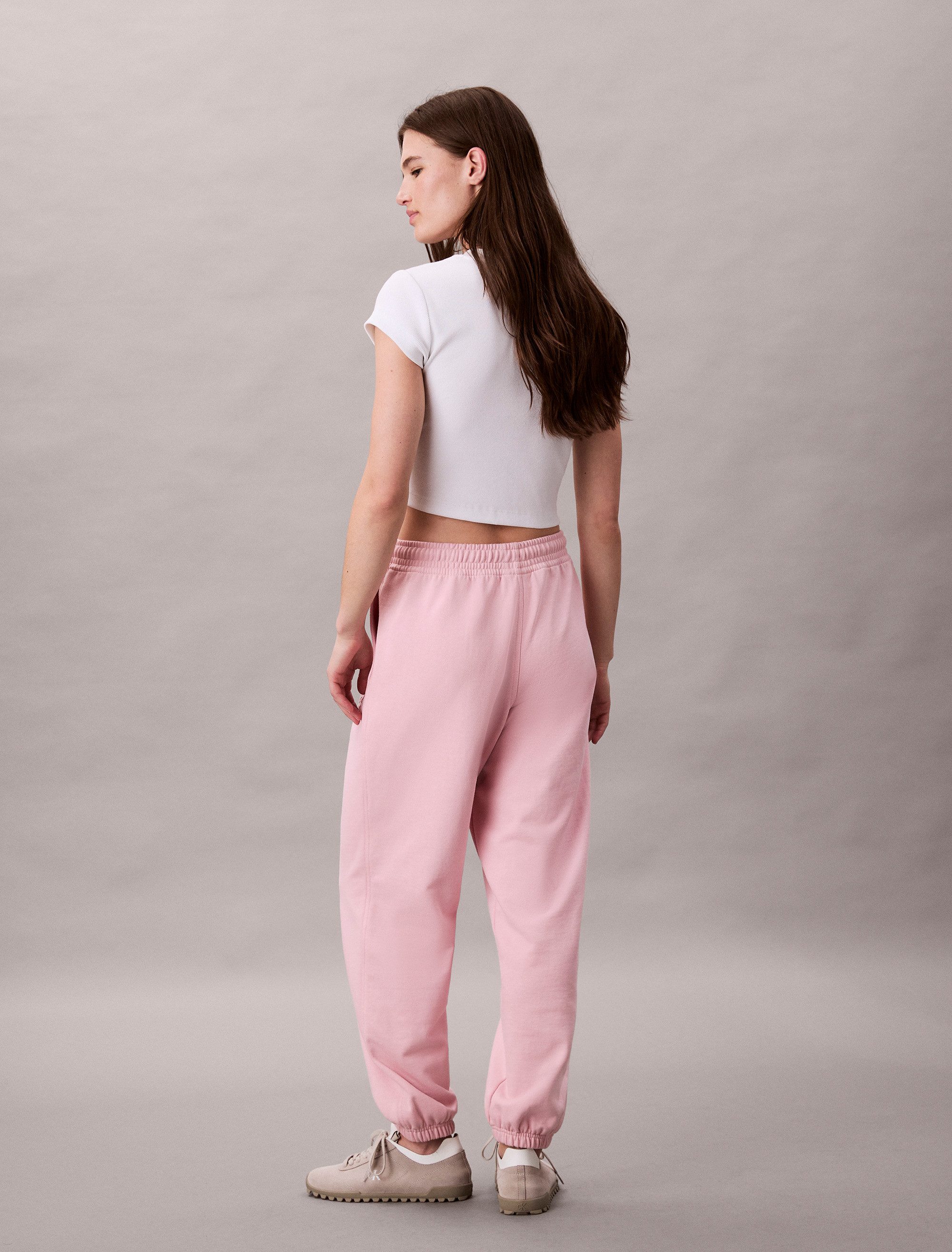 Calvin Klein Sweatbroek MONOLOGO FRENCH TERRY JOGGER