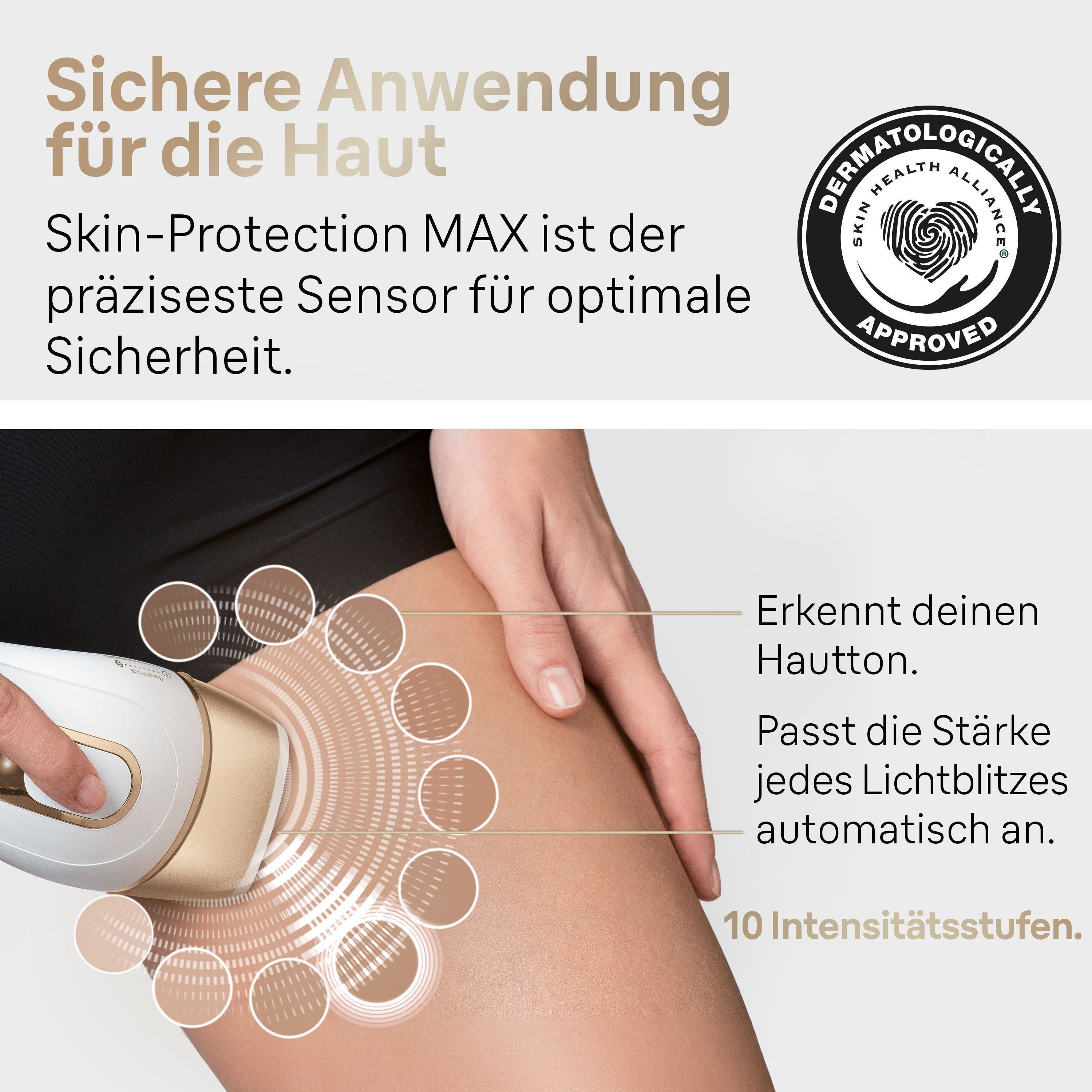 Braun IPL-ontharingsapparaat Silk·expert Pro 5 PL5382 4 opzetstukken, venus scheermes, opbergtas