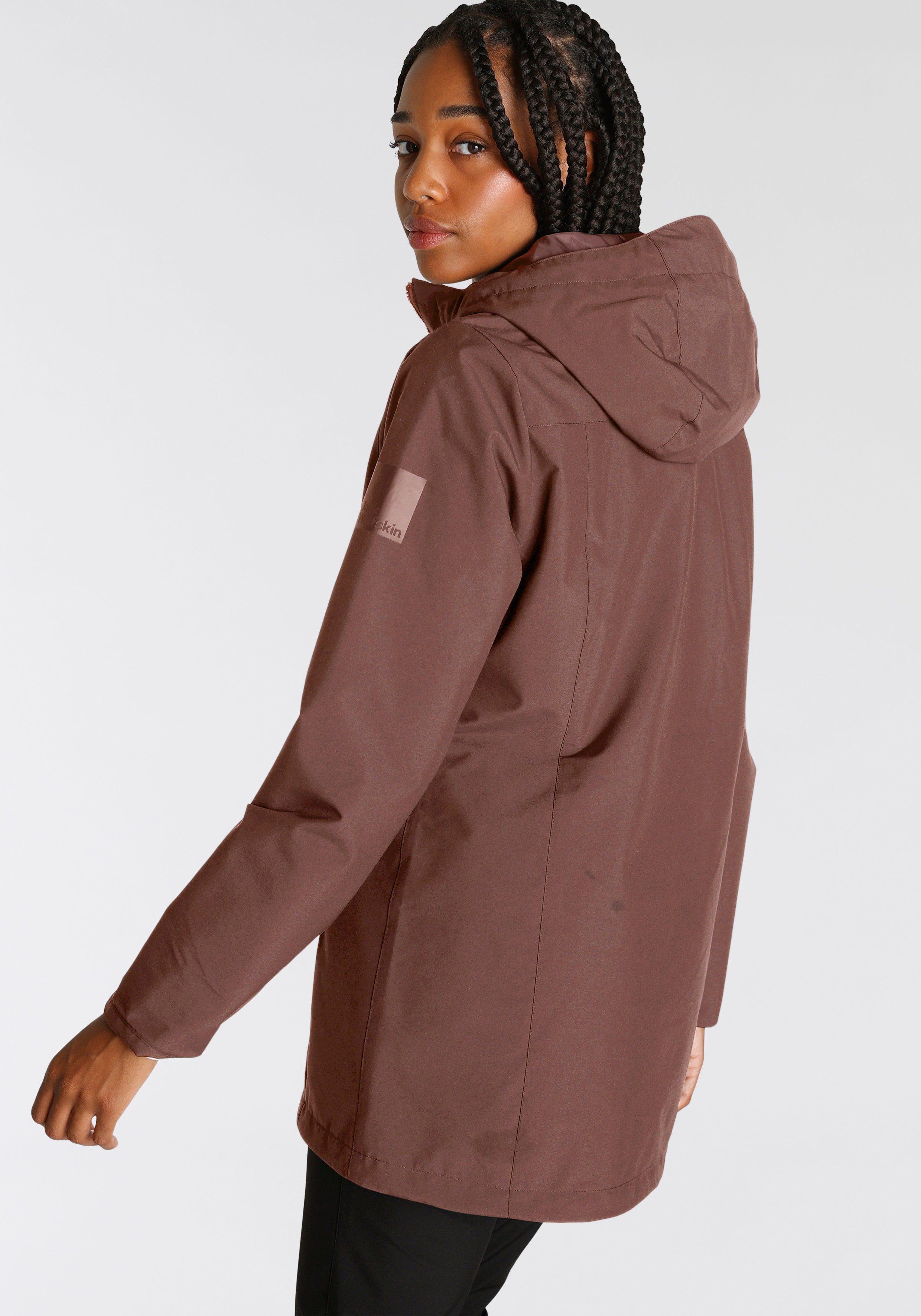 Jack Wolfskin Functioneel jack Outdoorjacke NOSTA Waterafstotend en winddicht