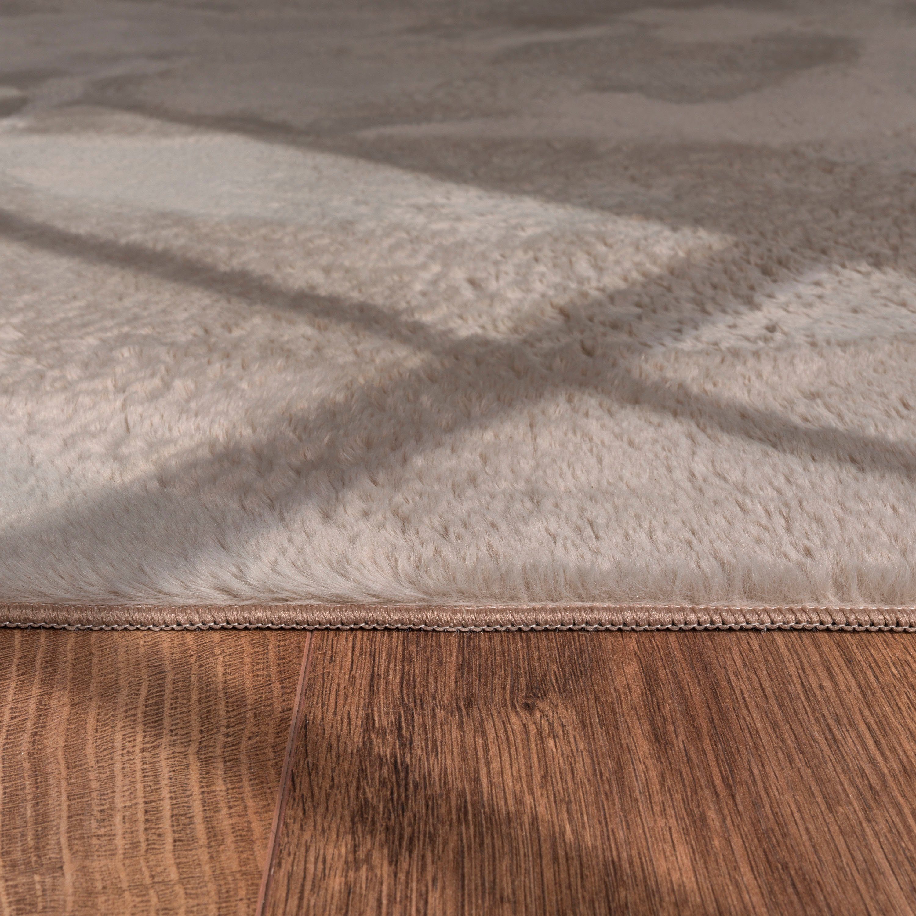 Paco Home Vachtvloerkleed Imitatiebont Soft 380 Lange pool, heerlijk zacht vloerkleed - bijzonder zacht, unikleuren