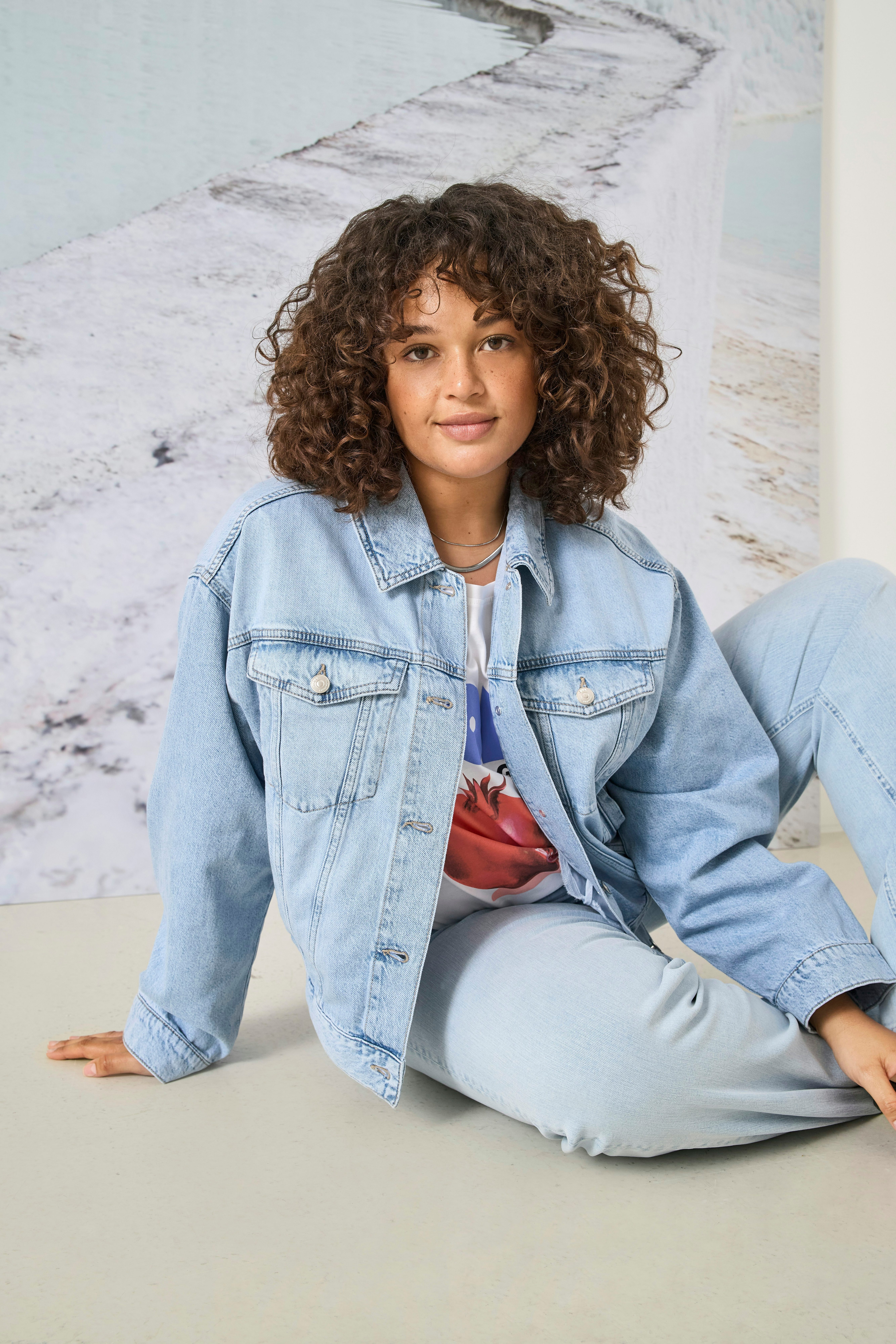 ONLY CARMAKOMA Jeansjack CARROBYN L/S DNM JACKET TAI