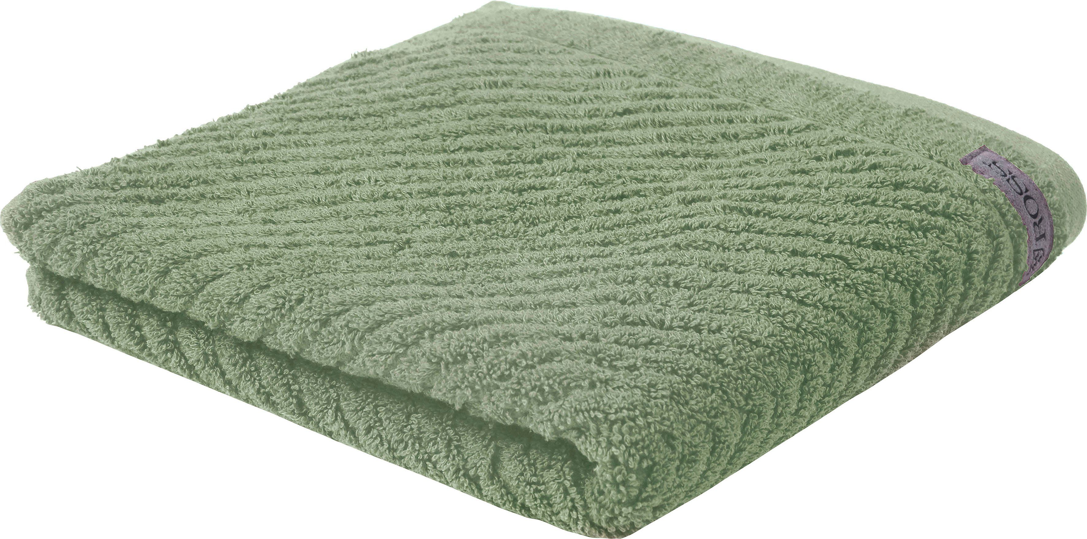 ROSS Handdoek Smart Uni-rib met velourslabel (2 stuks)