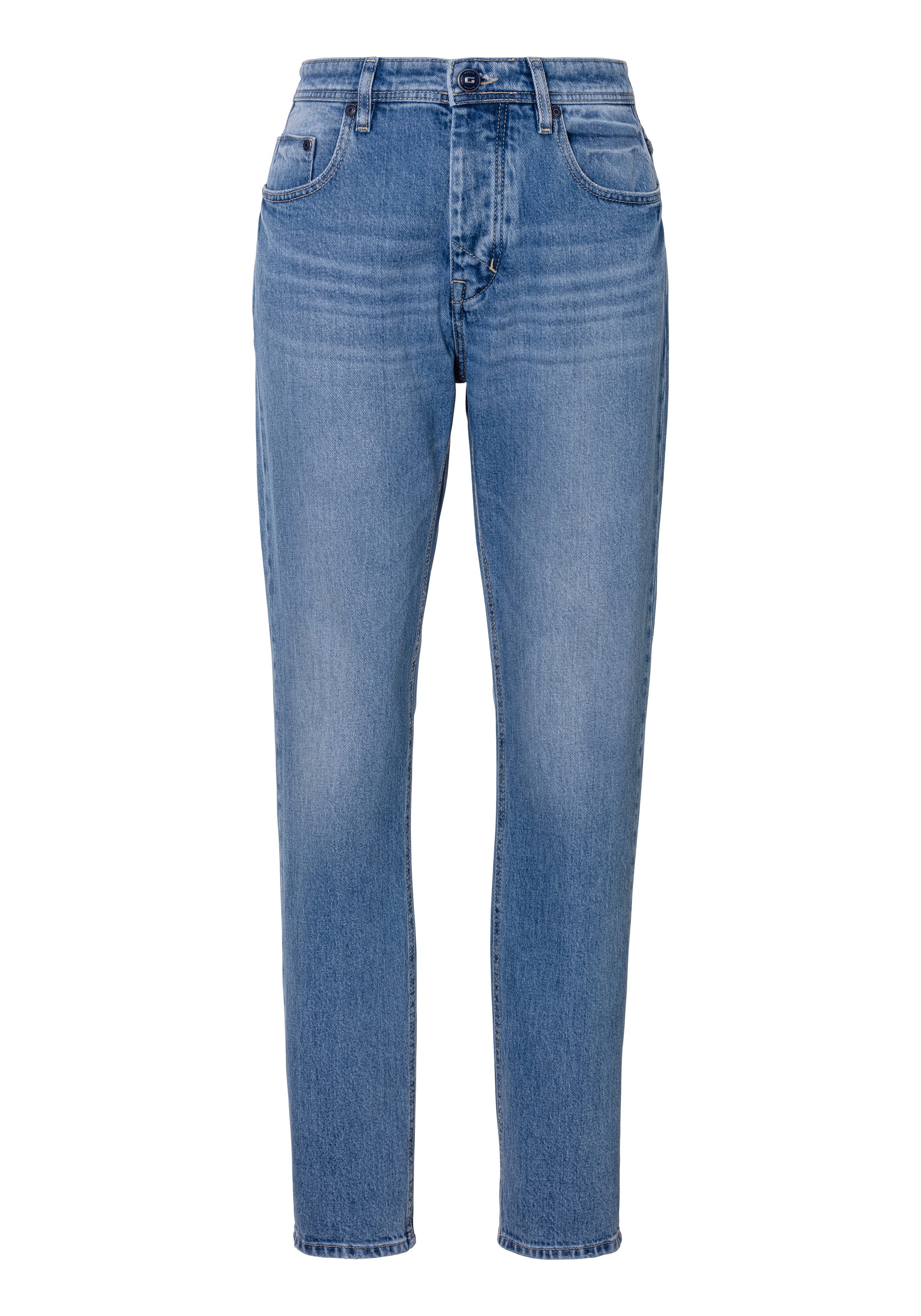 GANG 5-pocket jeans 94SESTO Straight fit in 5-pocket-stijl met siernaad op coin pocket