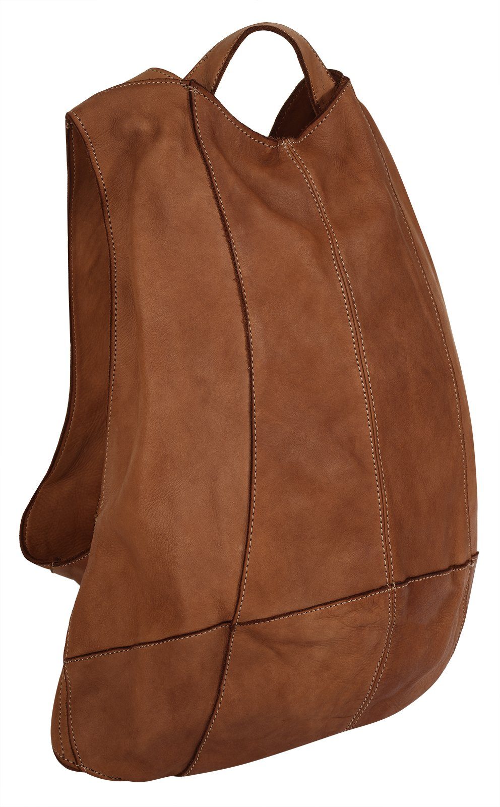 Forty Degrees Rugzak echt leer, made in italy